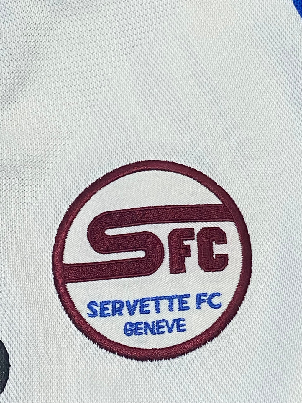 Maillot de foot du Servette Geneve FC (porté N.23 COMISETTI) saison 2001-02