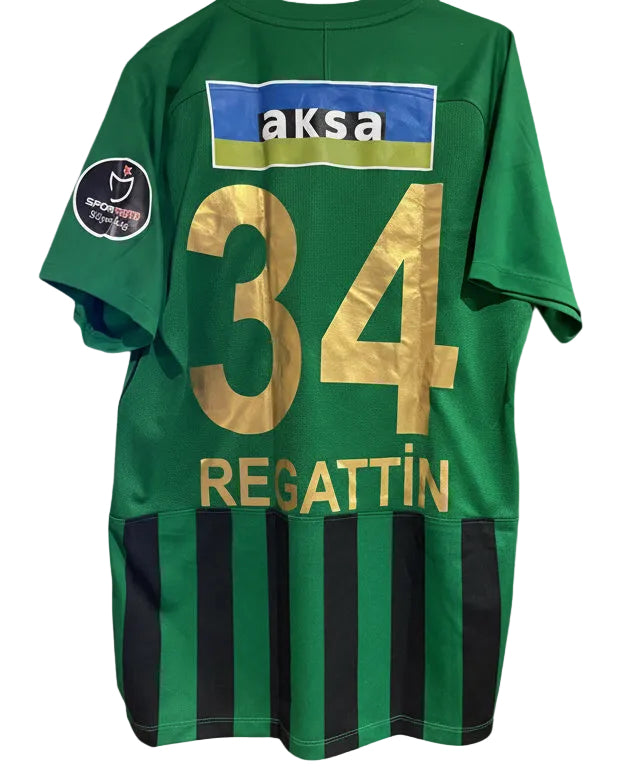 Maillot de foot Nike de Akhisar Belediyespor (porté N.34 REGATTIN) saison 2018-19