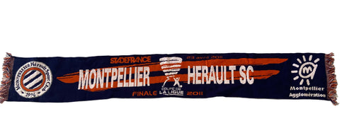 Echarpe de foot de MONTPELLIER MHSC Finale Coupe de la Ligue 2011 Scarf Supporter
