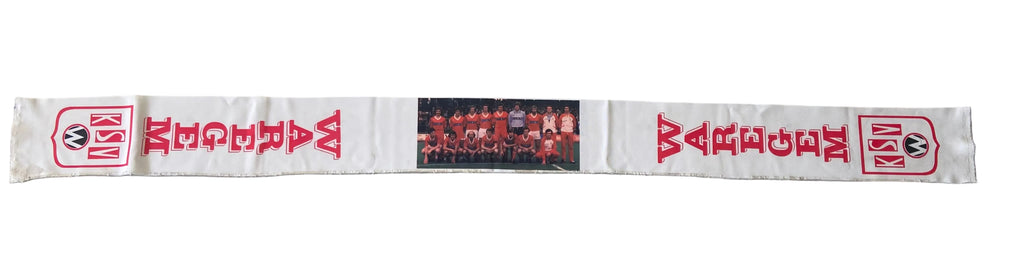 Echarpe de foot du KSV Waregem - Années 80 - Imprimé Équipe "FIAT" & Volkswagen