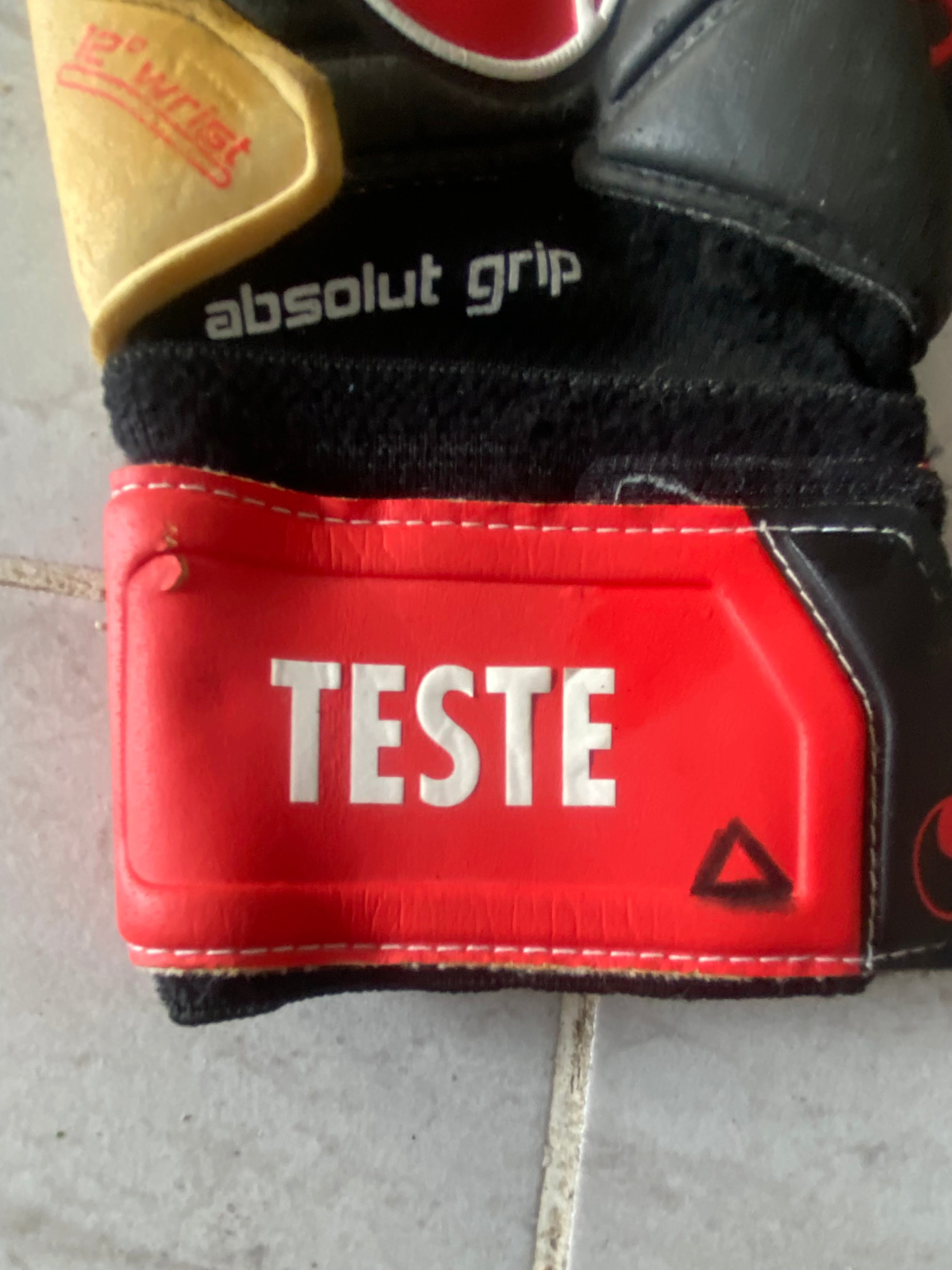 Paire de gants UHLSPORT de gardien de but (portés Jessy MOULIN) AS SAINT-ETIENNE