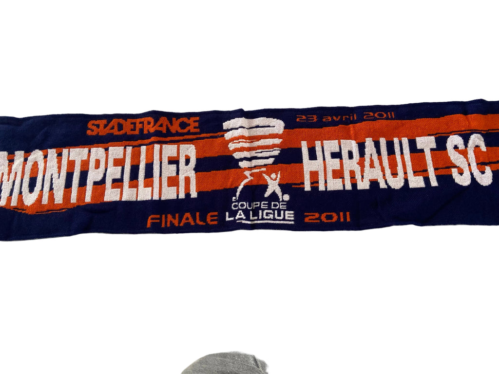 Echarpe de foot de MONTPELLIER MHSC Finale Coupe de la Ligue 2011 Scarf Supporter