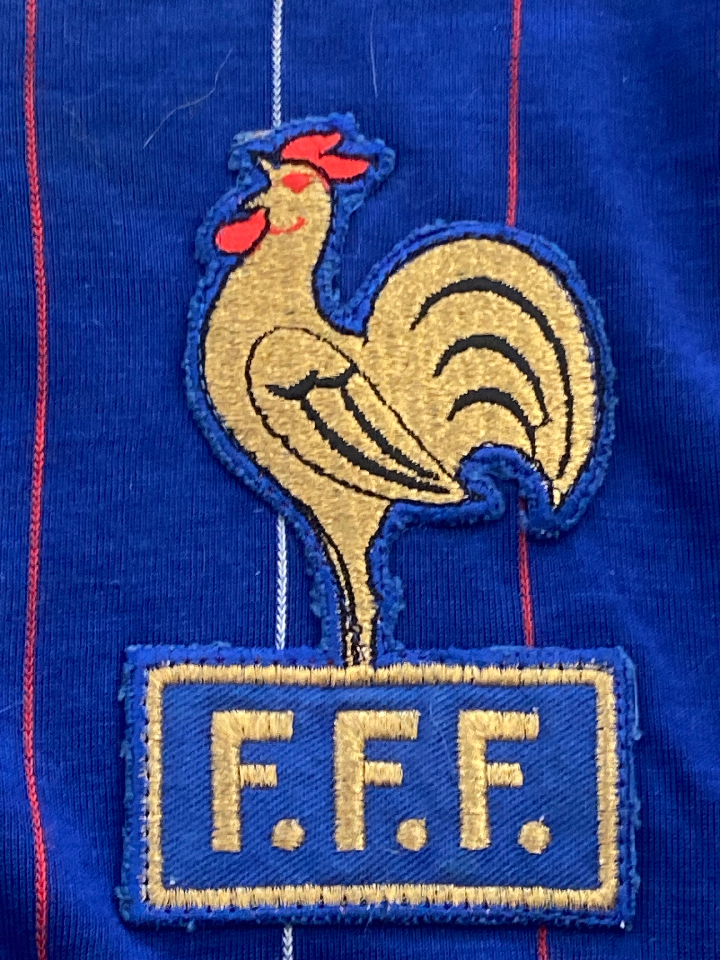 Maillot de foot ADIDAS de l’équipe de FRANCE année 1982