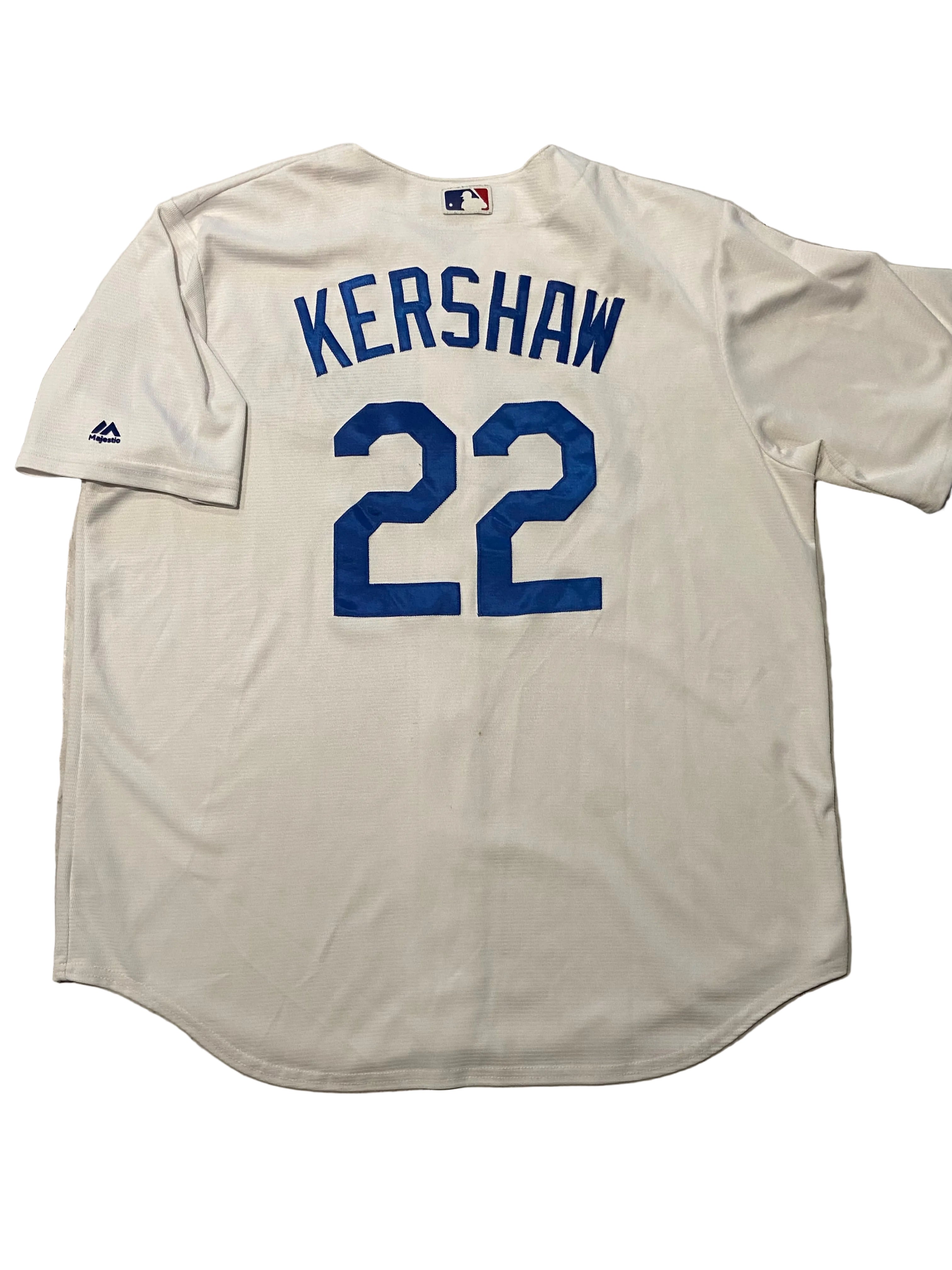 Maillot de BASEBALL Majestic des LOS ANGELES DODGERS (N.22 KERSHAN) année 2014