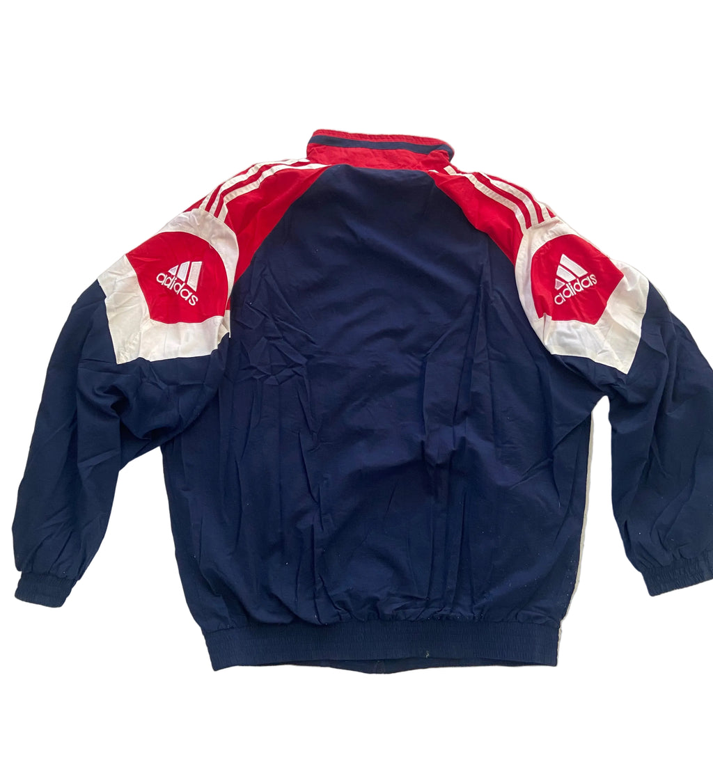 Veste de survêtement ADIDAS de l’équipe de FRANCE saison 1998-99