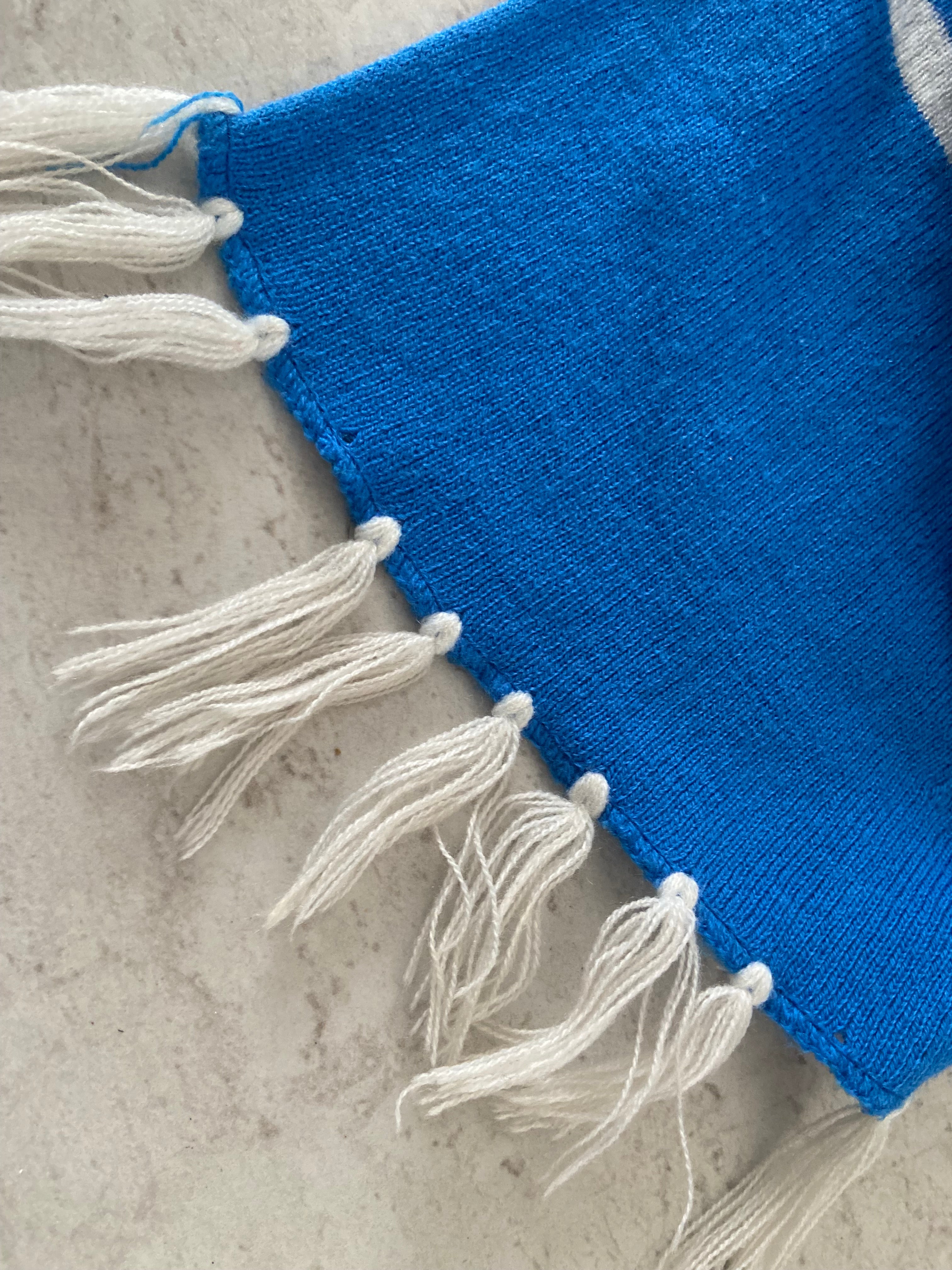 Superbe panoplie Echarpe + Bonnet de l’OM MARSEILLE Scarf Supporter COLLECTOR