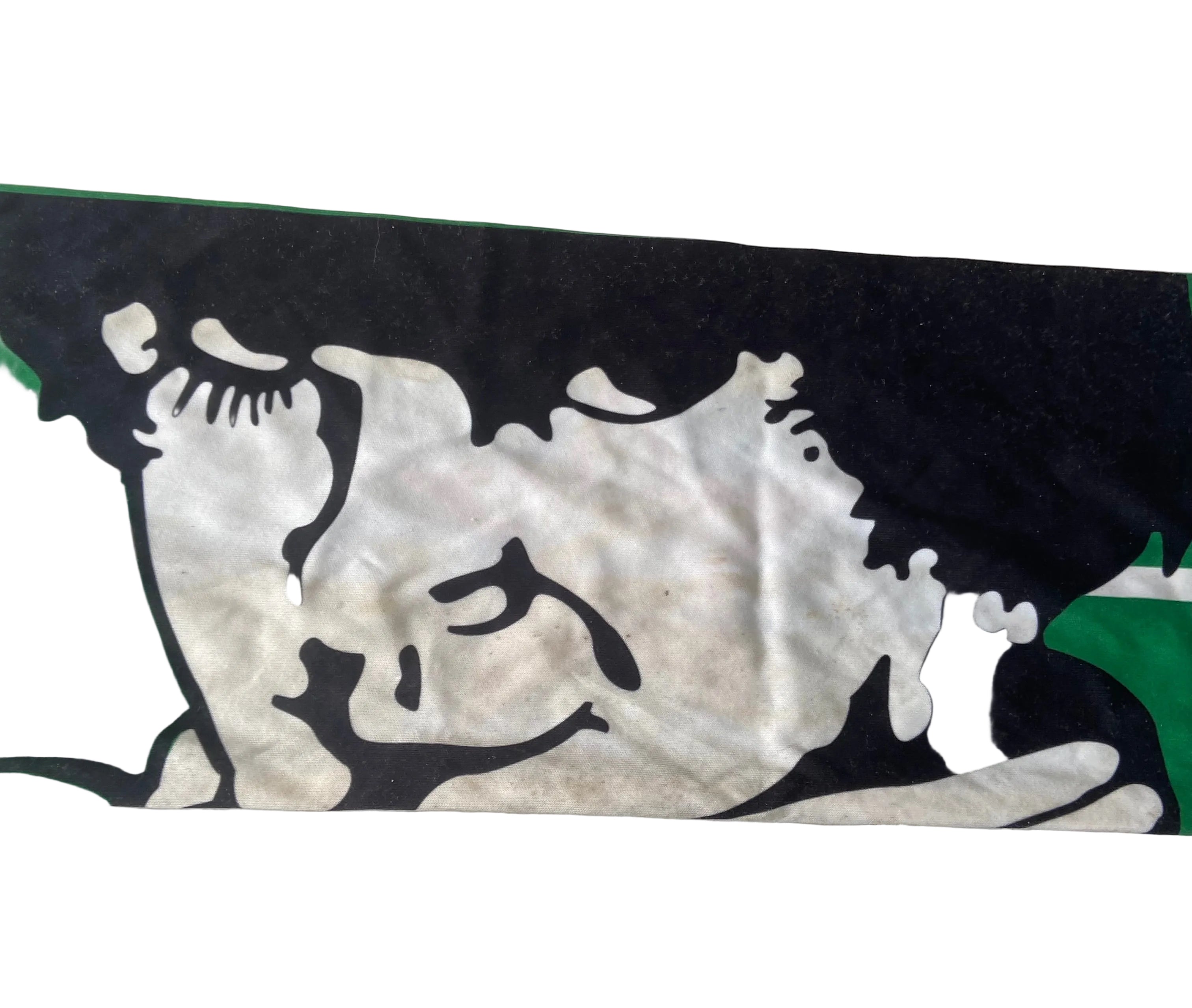 Echarpe de foot de l’AS SAINT-ETIENNE ASSE Groupe supporter MAGIC FANS Scarf COLLECTOR