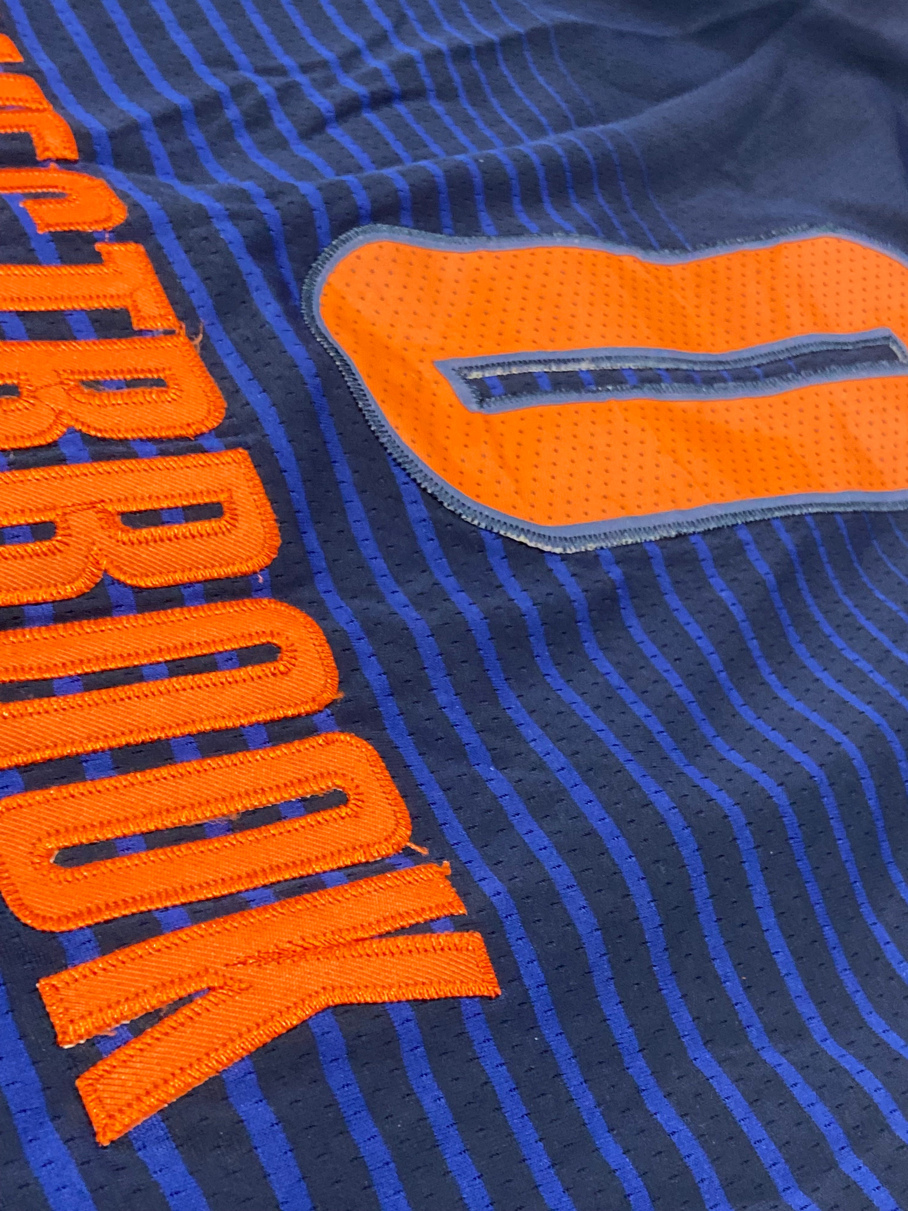 Maillot NIKE de BASKET-BALL des OKLAHOMA CITY THUNDER (N.0 WESTBROOK) année 2017-18