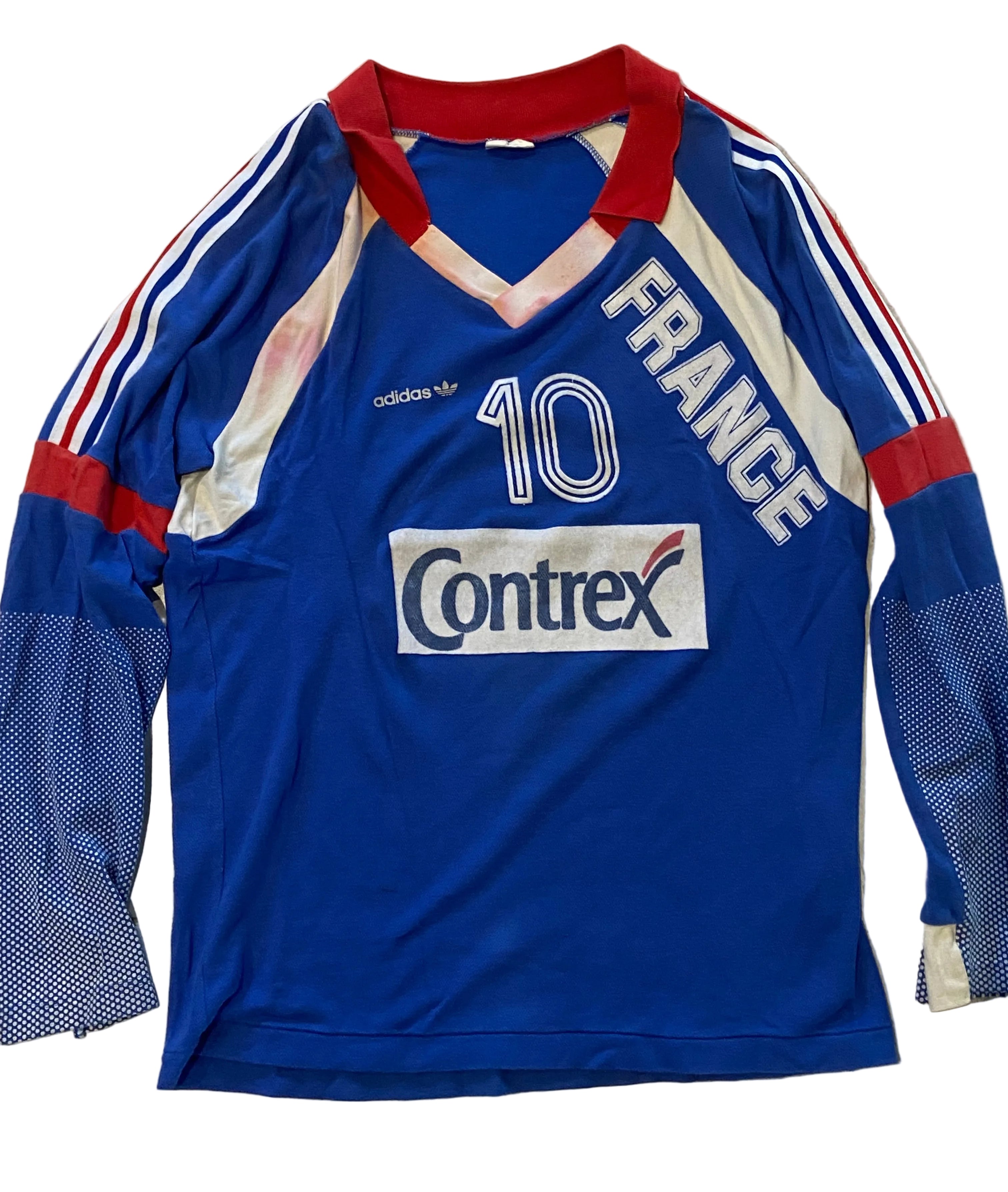 Maillot de Volley-Ball de L’équipe de france (porté N.10 TILLIE) saison 1990-91