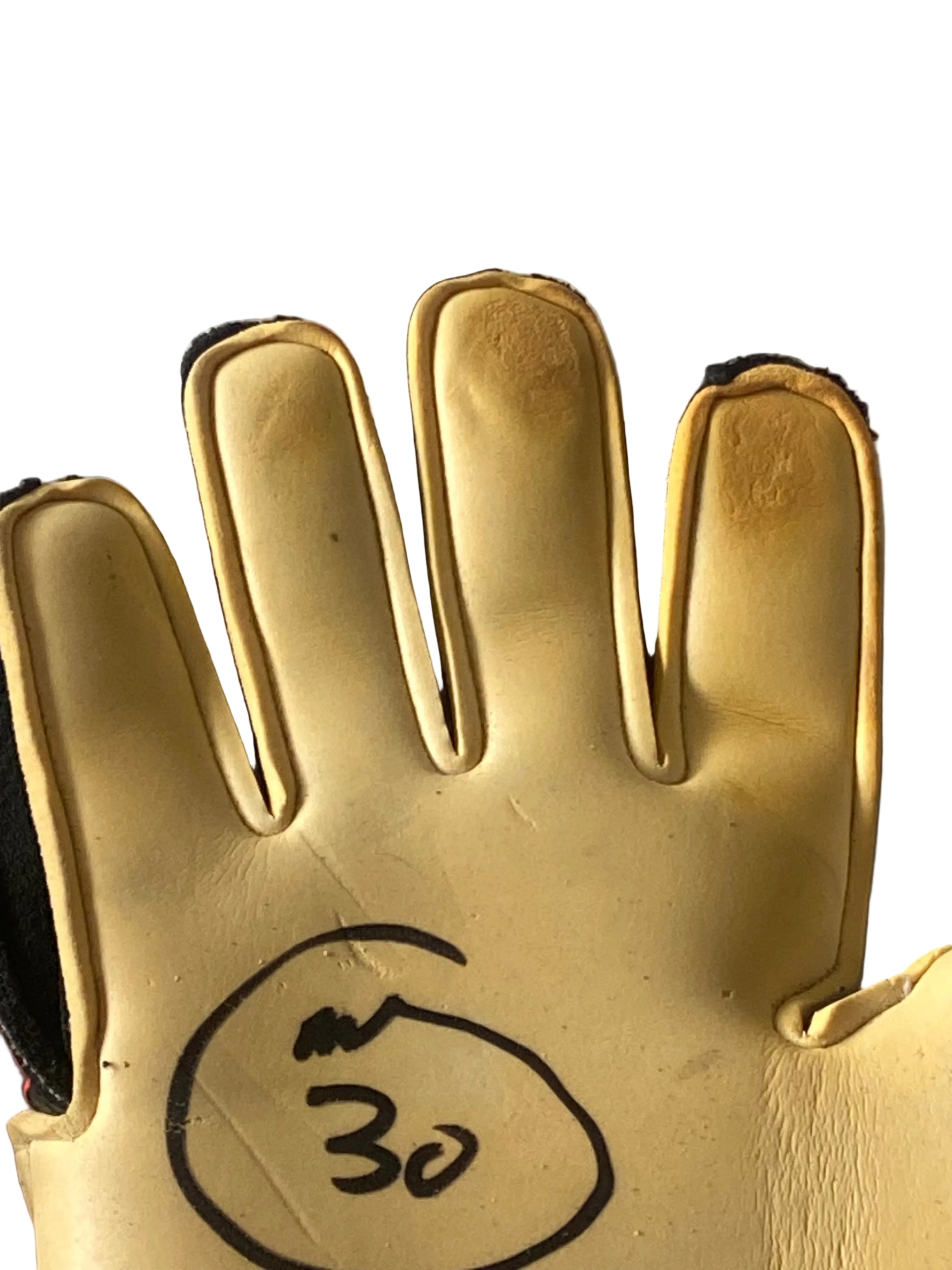 Paire de gants UHLSPORT de gardien de but (portés Jessy MOULIN) AS SAINT-ETIENNE