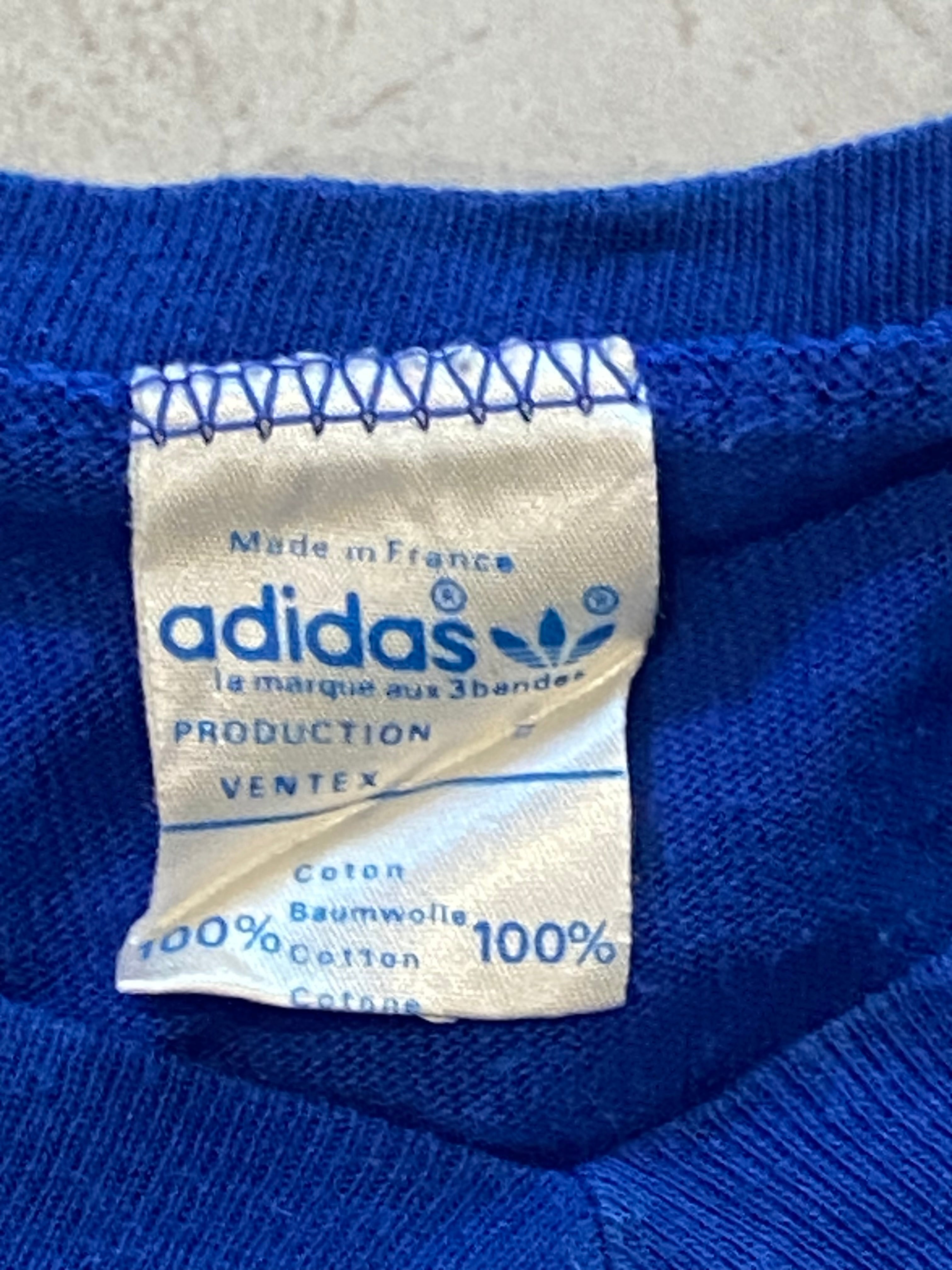 Maillot de volley-ball de l’équipe de France (porté N.7 MARTEL) année 80