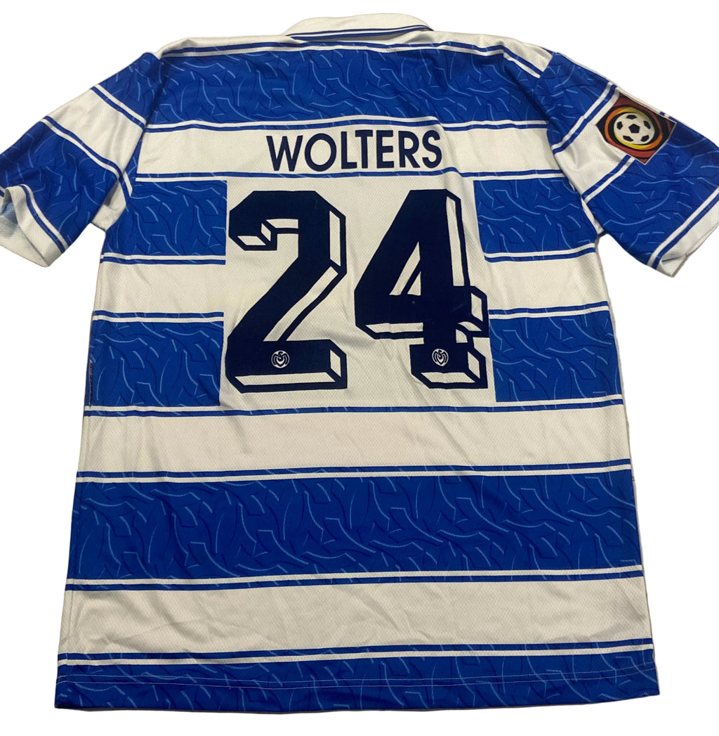 Maillot de foot du MSV Duisburg (porté N.24 WOLTERS) saison 1997-98