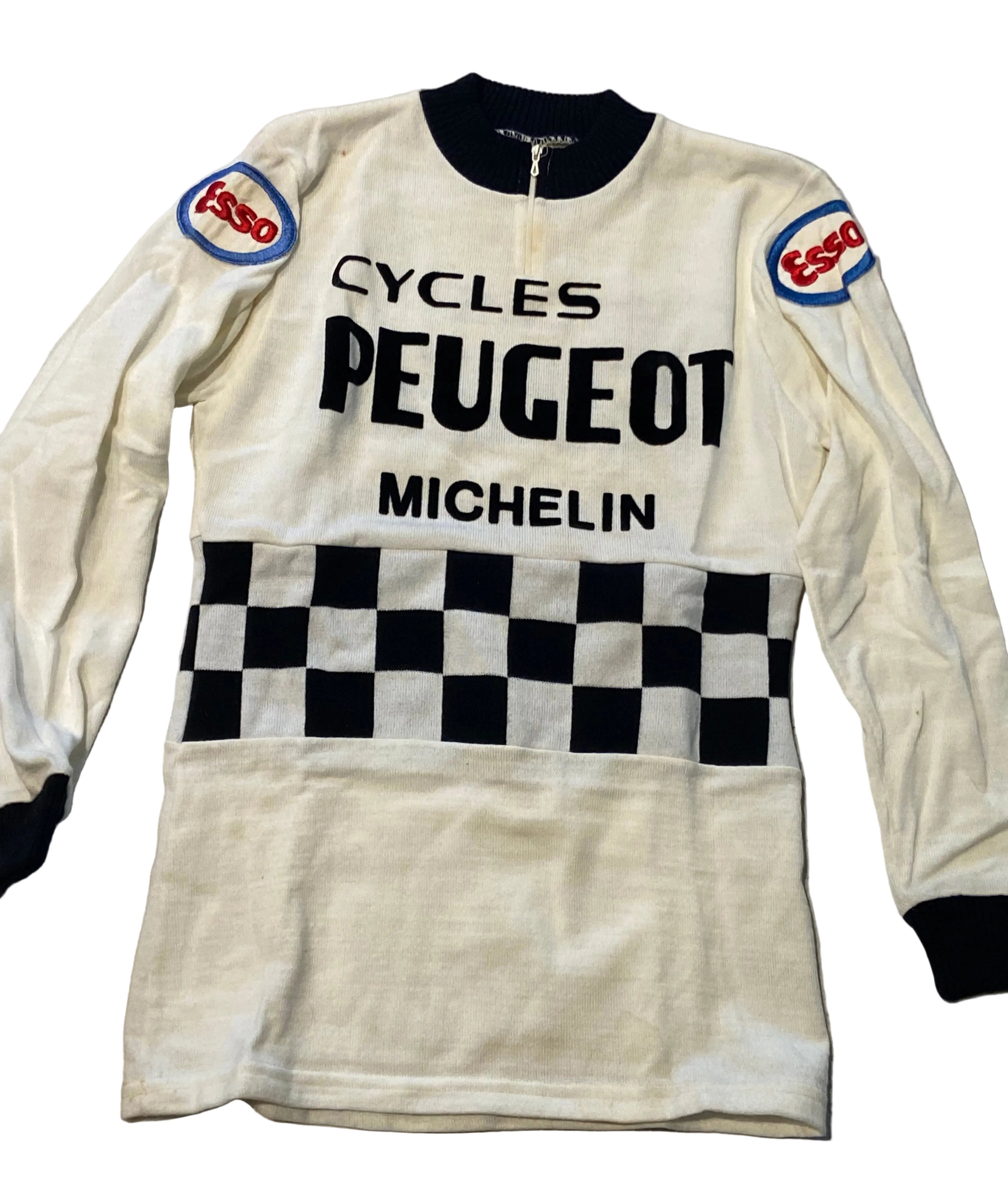 Maillot de cyclisme PEUGEOT MICHELIN (THEVENET/KUIPER…) année 1978-79