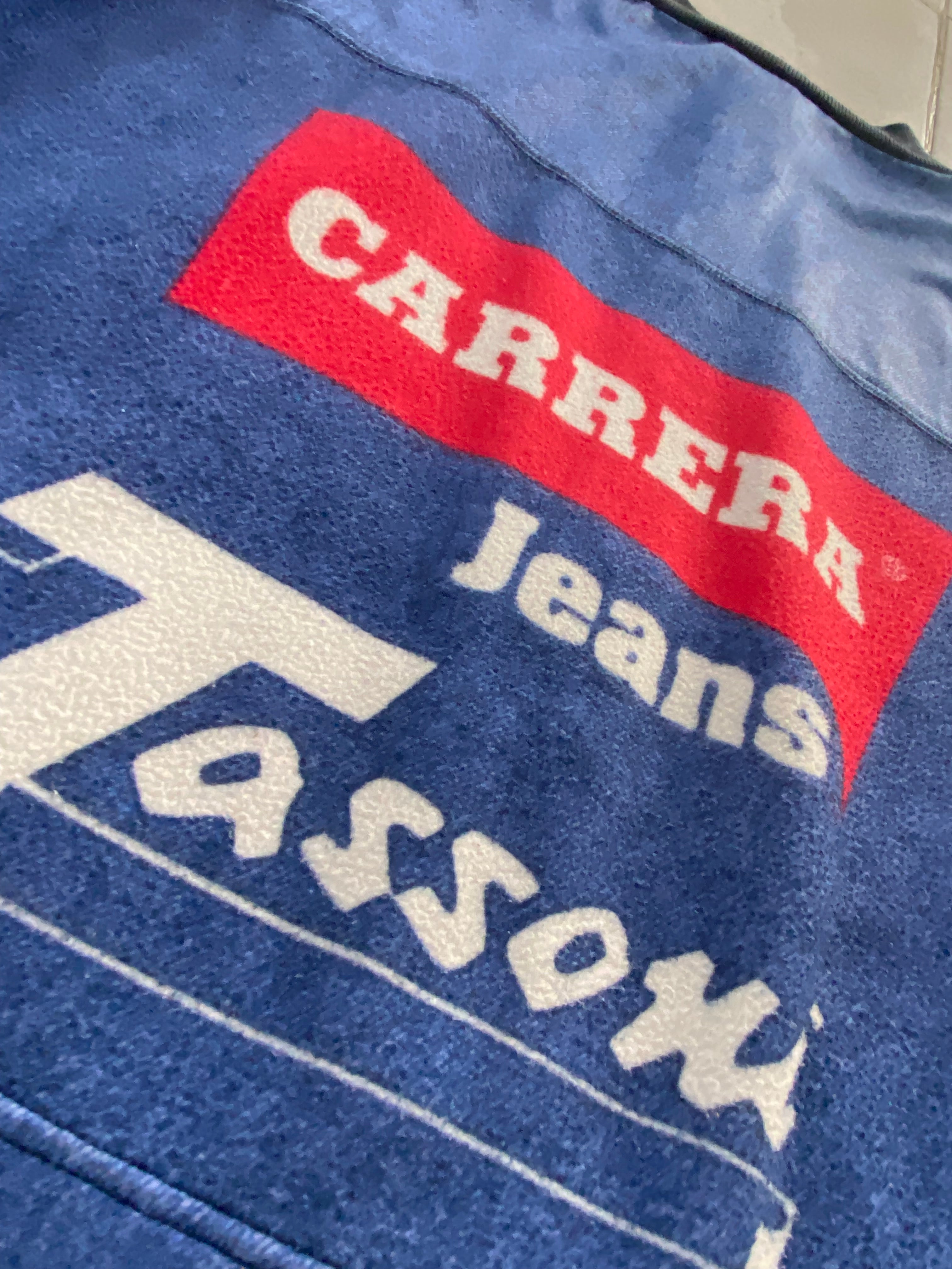 Veste de Vélo Cyclisme - NALINI équipe Carrera Jeans - Pantani Era - année 94 COLLECTOR