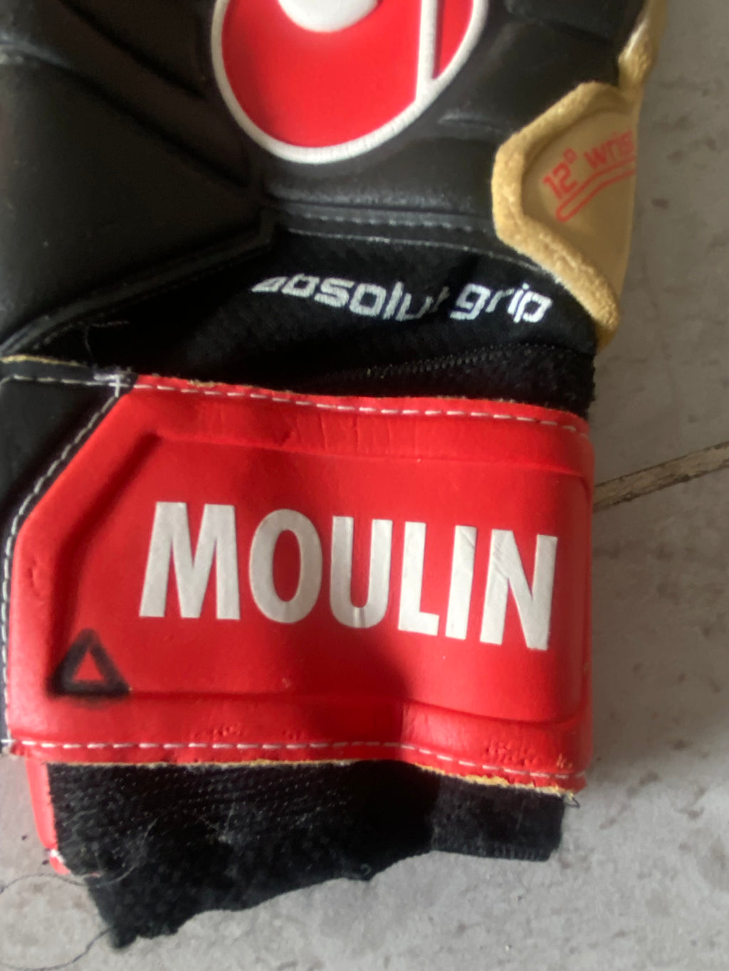 Paire de gants UHLSPORT de gardien de but (portés Jessy MOULIN) AS SAINT-ETIENNE