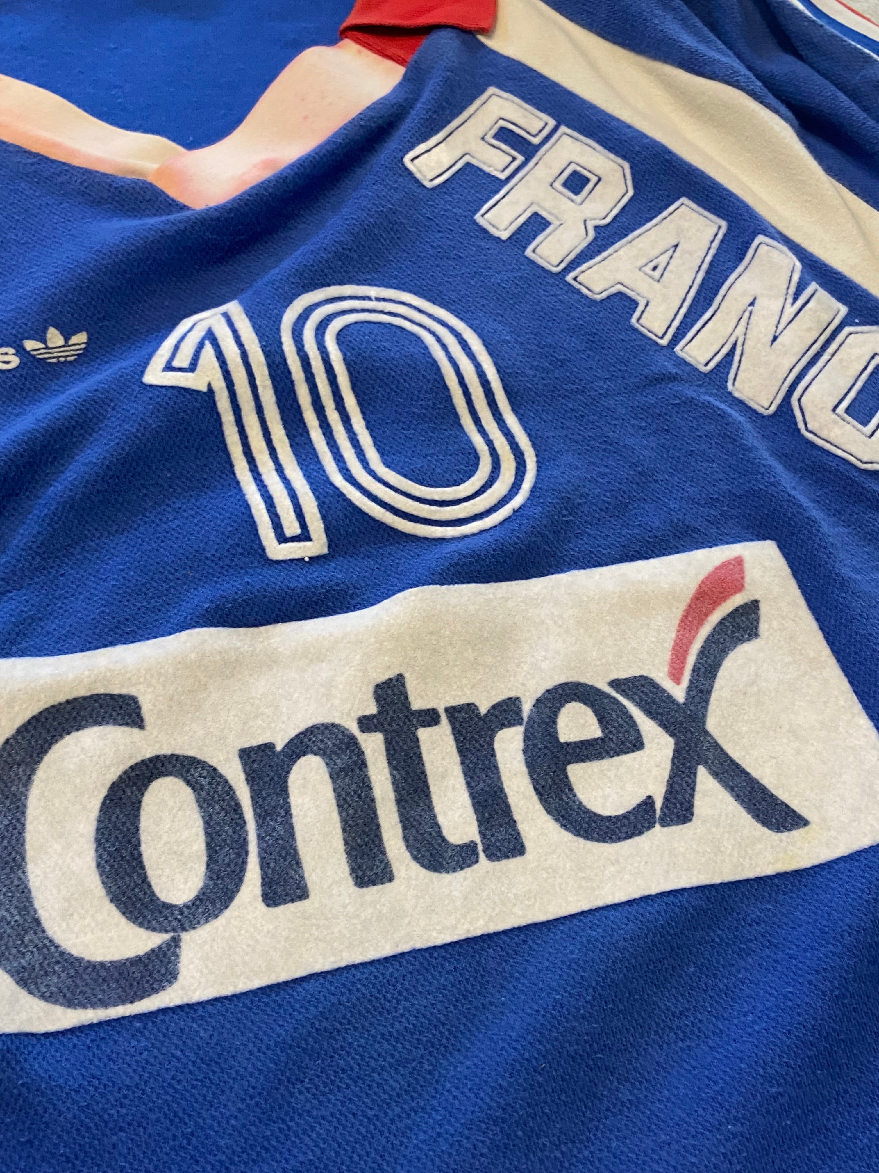 Maillot de Volley-Ball de L’équipe de france (porté N.10 TILLIE) saison 1990-91