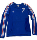 Maillot de volley-ball de l’équipe de France (porté N.7 MARTEL) année 80