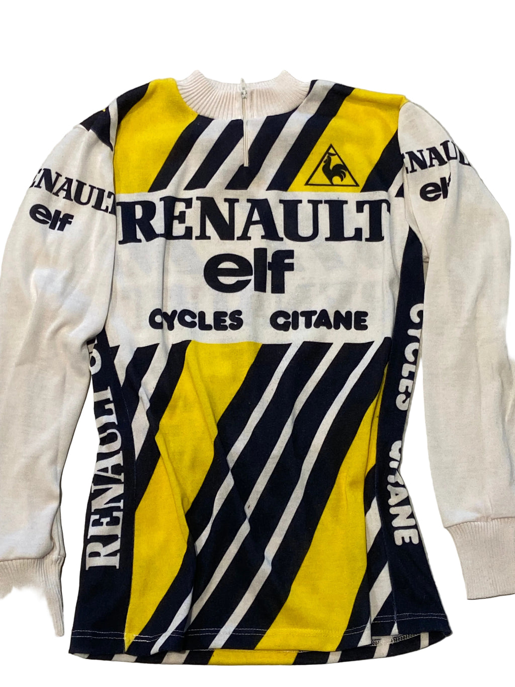 Maillot de cyclisme Renault-Elf-Gitane (HINAULT- FIGNON) saison 1981/82