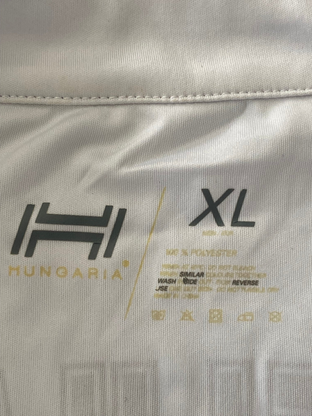 Maillot de foot HUNGARIA de l’équipe du STADE de REIMS (porté N.5 ABDELHAMID) saison