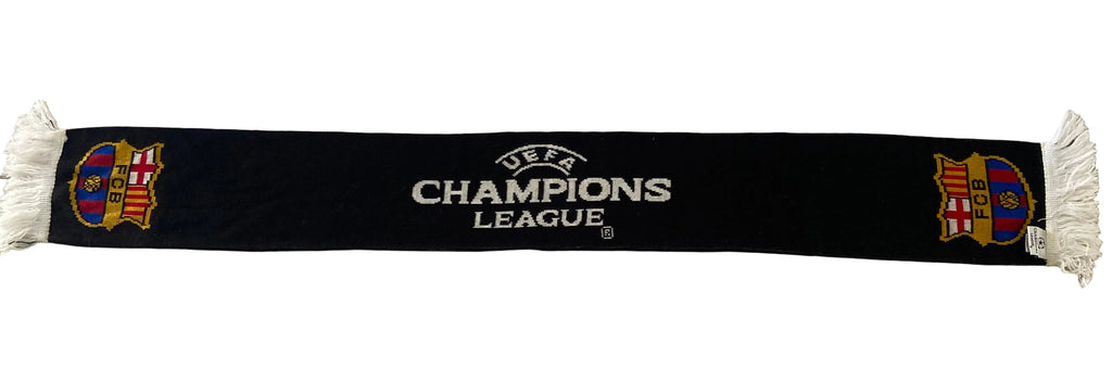 Echarpe de foot du FC BARCELONE Ligue des Champions Scarf Supporter