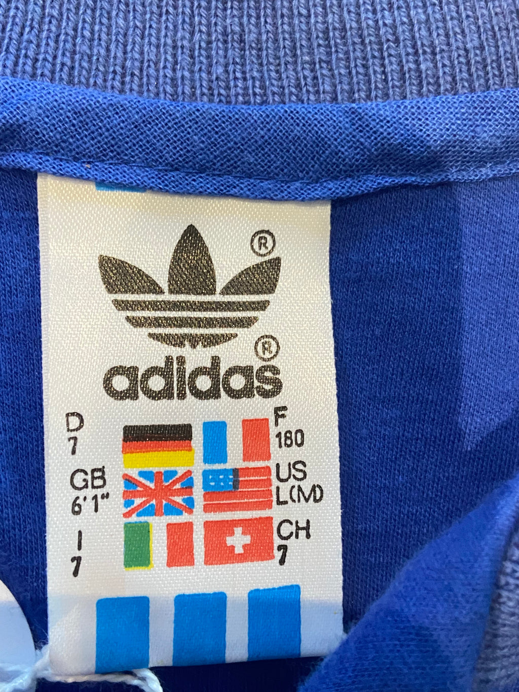 Maillot de Volley-Ball de L’équipe de France (porté N.1 MARQUET) saison 1991-92