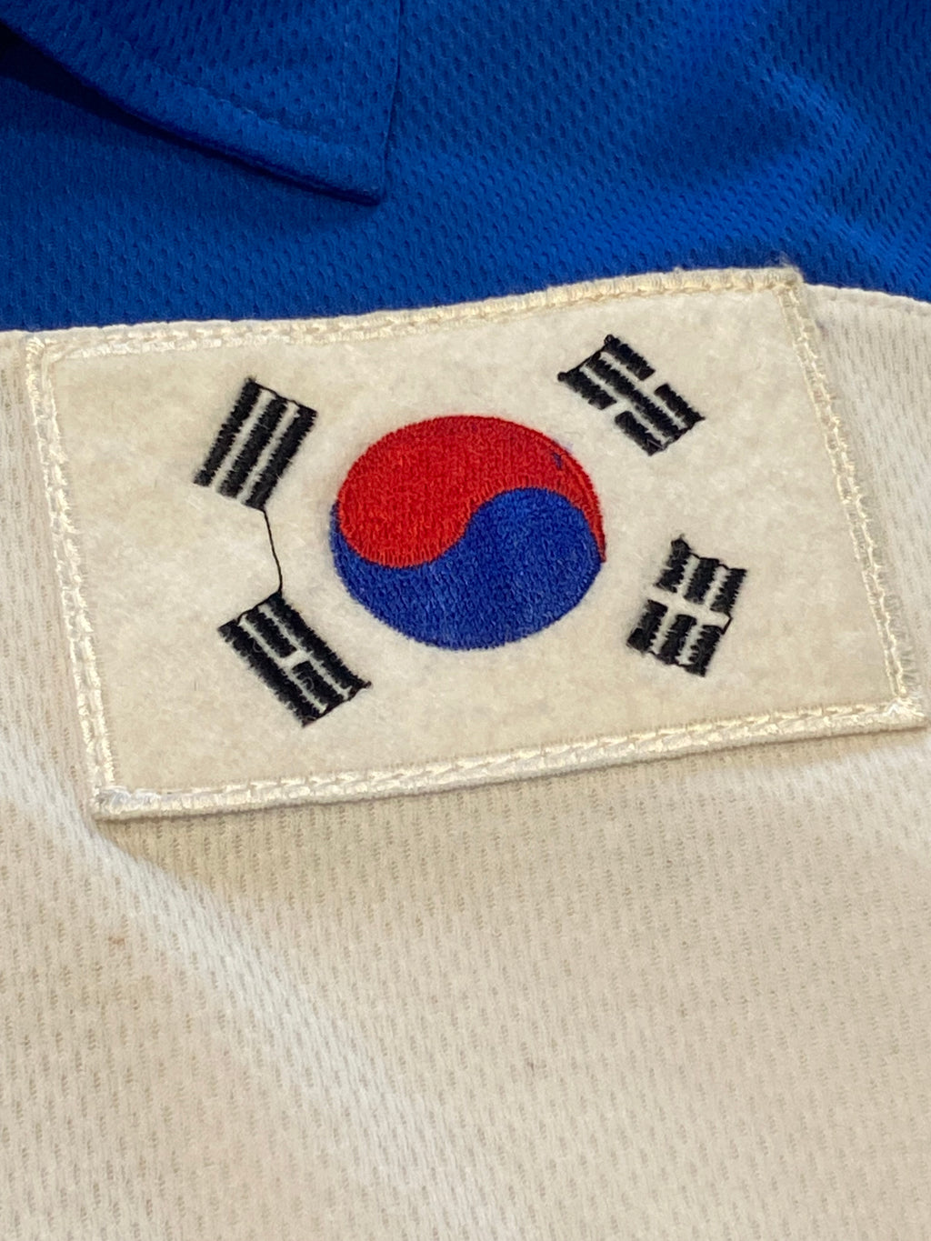 Maillot de Volley-Ball de l’équipe de Corée du Sud (porté N.5 LEE) Jeux Olympiques Séoul 1988