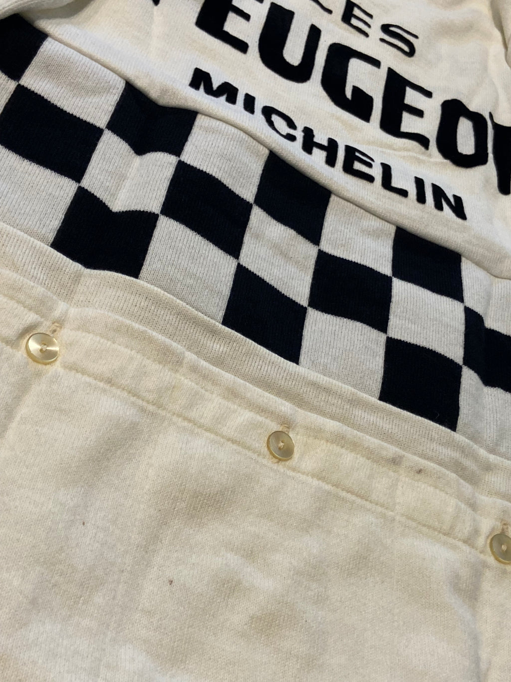 Maillot de cyclisme PEUGEOT MICHELIN (THEVENET/KUIPER…) année 1978-79