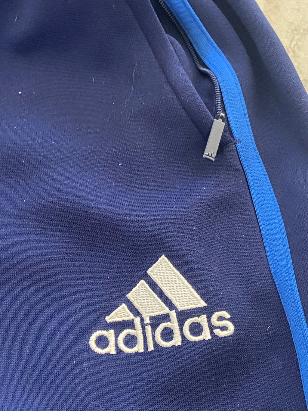 Survêtement échauffement complet ADIDAS de l’équipe de FRANCE année 2003-04
