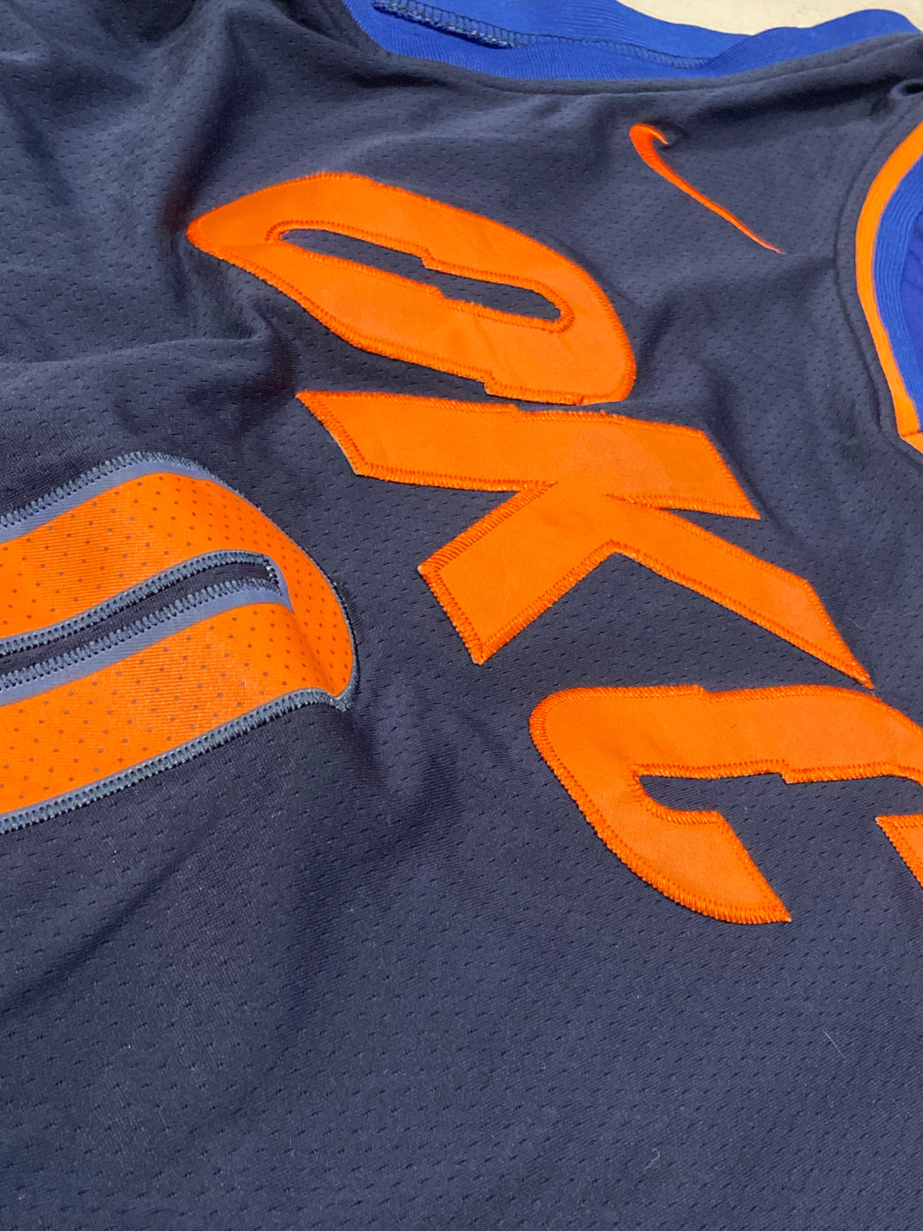 Maillot NIKE de BASKET-BALL des OKLAHOMA CITY THUNDER (N.0 WESTBROOK) année 2017-18