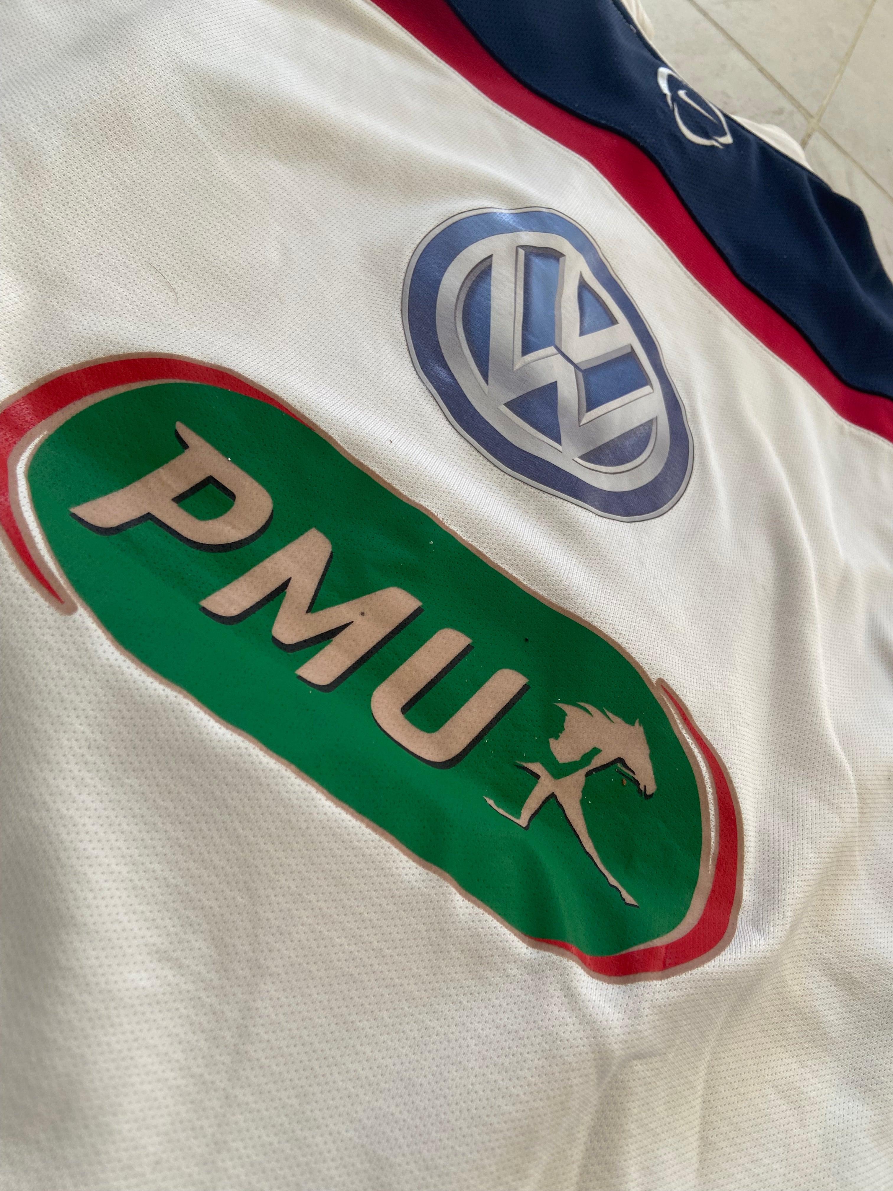 Sweat d’échauffement NIKE de l’équipe de FRANCE (porté Nabil FEKIR) année 2018-19