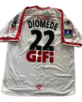 Maillot de foot BALISTON de l’AC AJACCIO (porté N.22 DIOMEDE) saison 2003-04