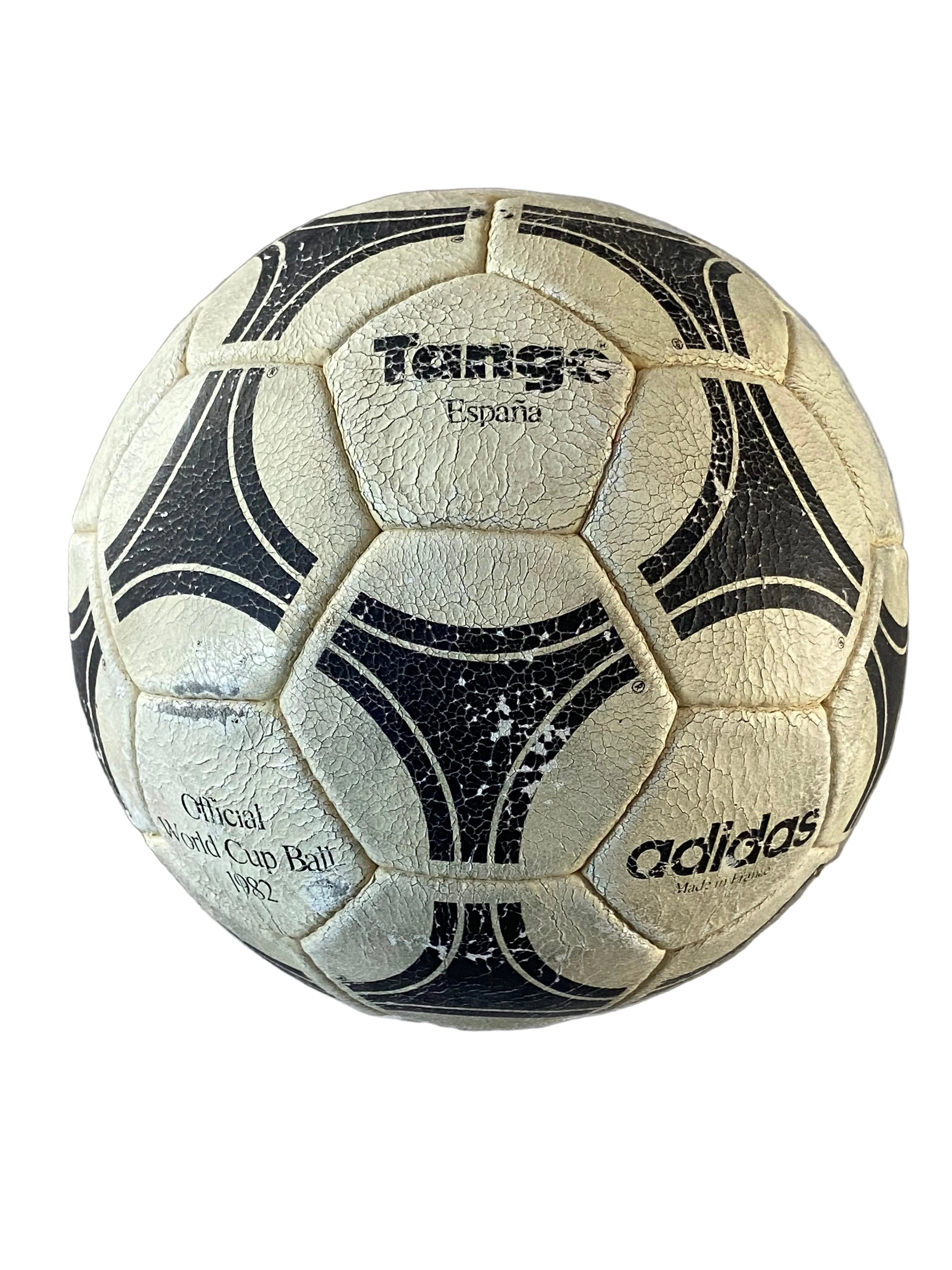 Ballon de foot ADIDAS TANGO ESPAÑA 1982 officiel d’époque COLLECTOR