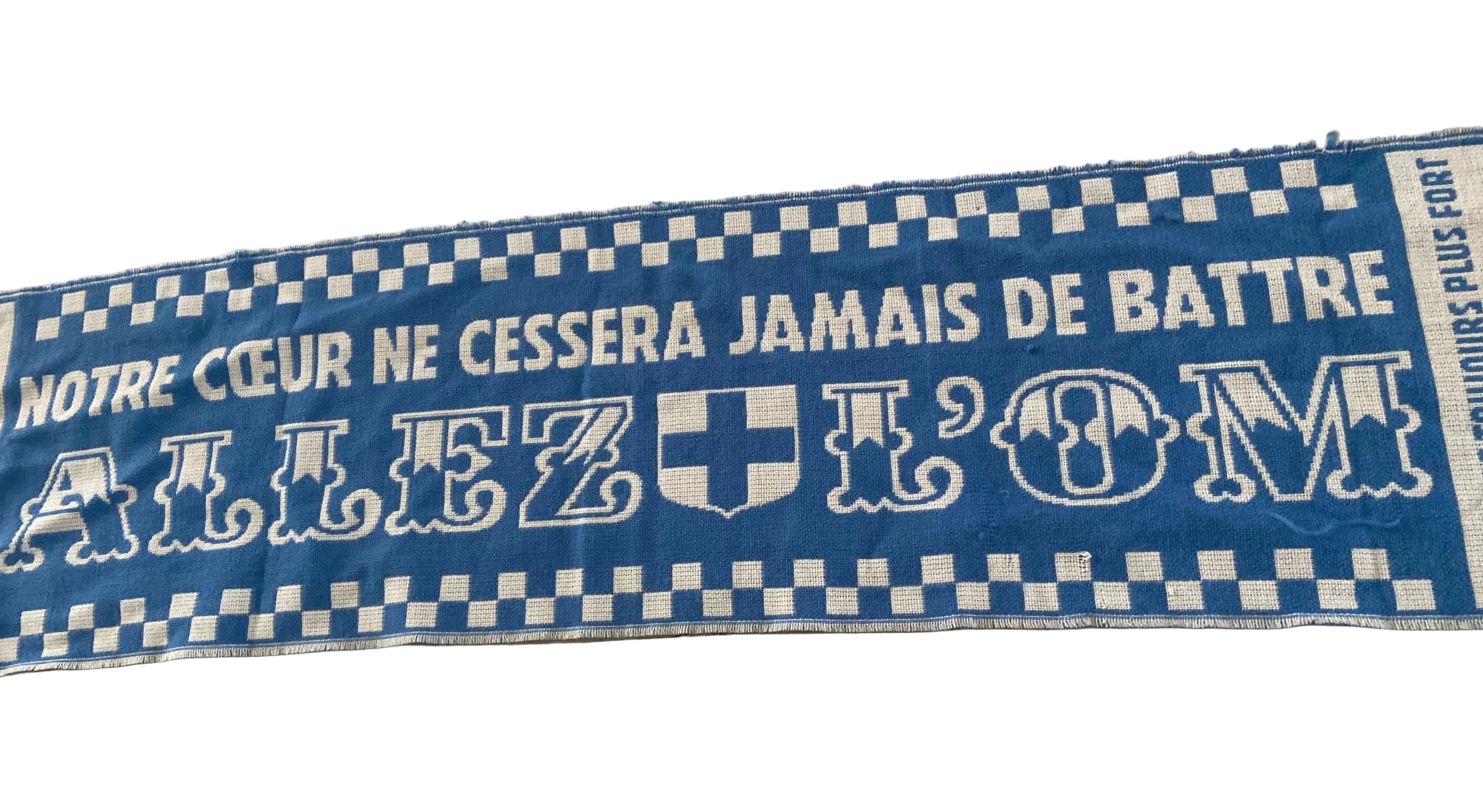 Echarpe de foot de l’OM MARSEILLE Scarf Supporter