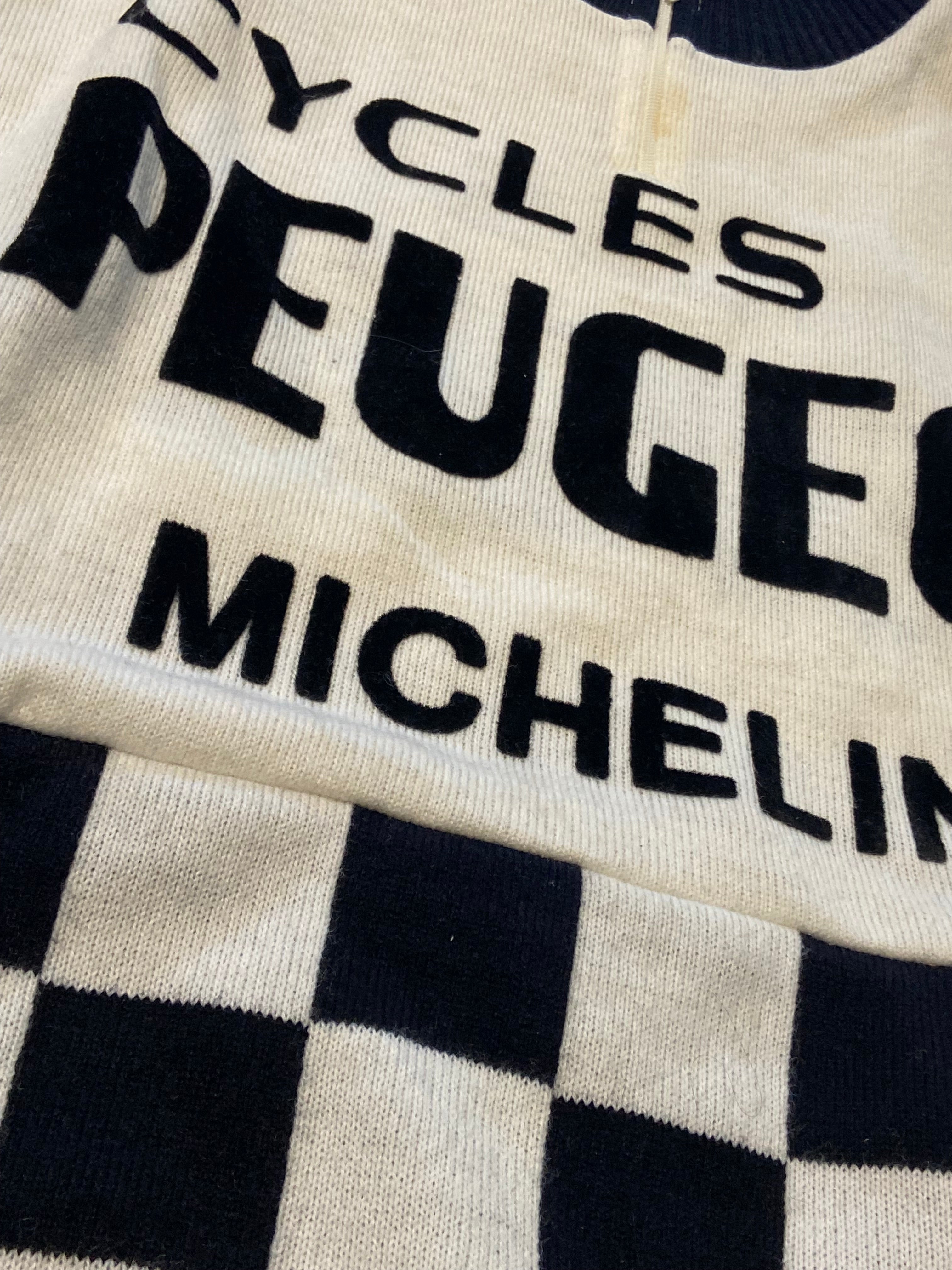 Maillot de cyclisme PEUGEOT MICHELIN (THEVENET/KUIPER…) année 1978-79