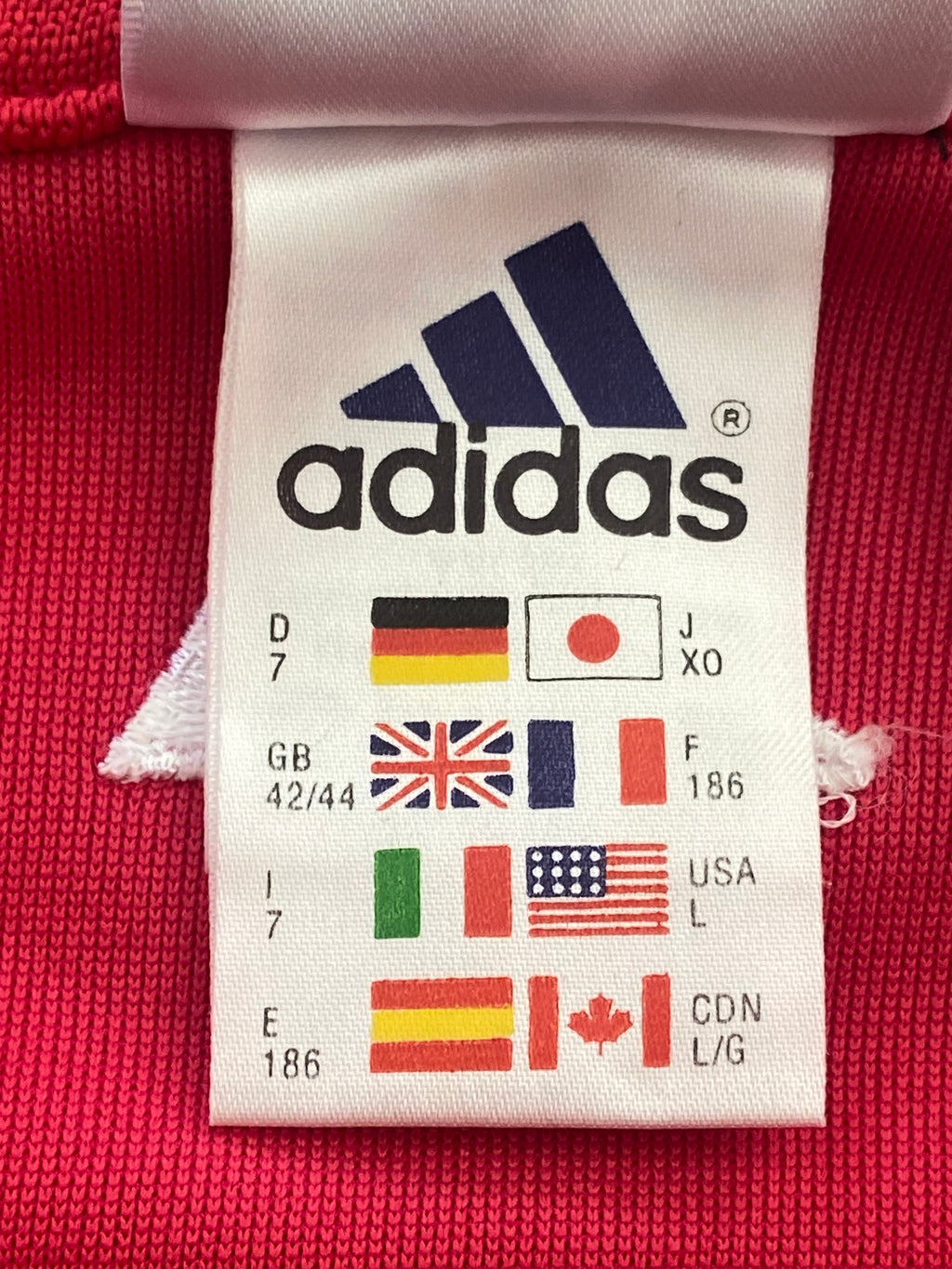 Sweat d’échauffement ADIDAS de l’équipe de FRANCE année 1999-2000