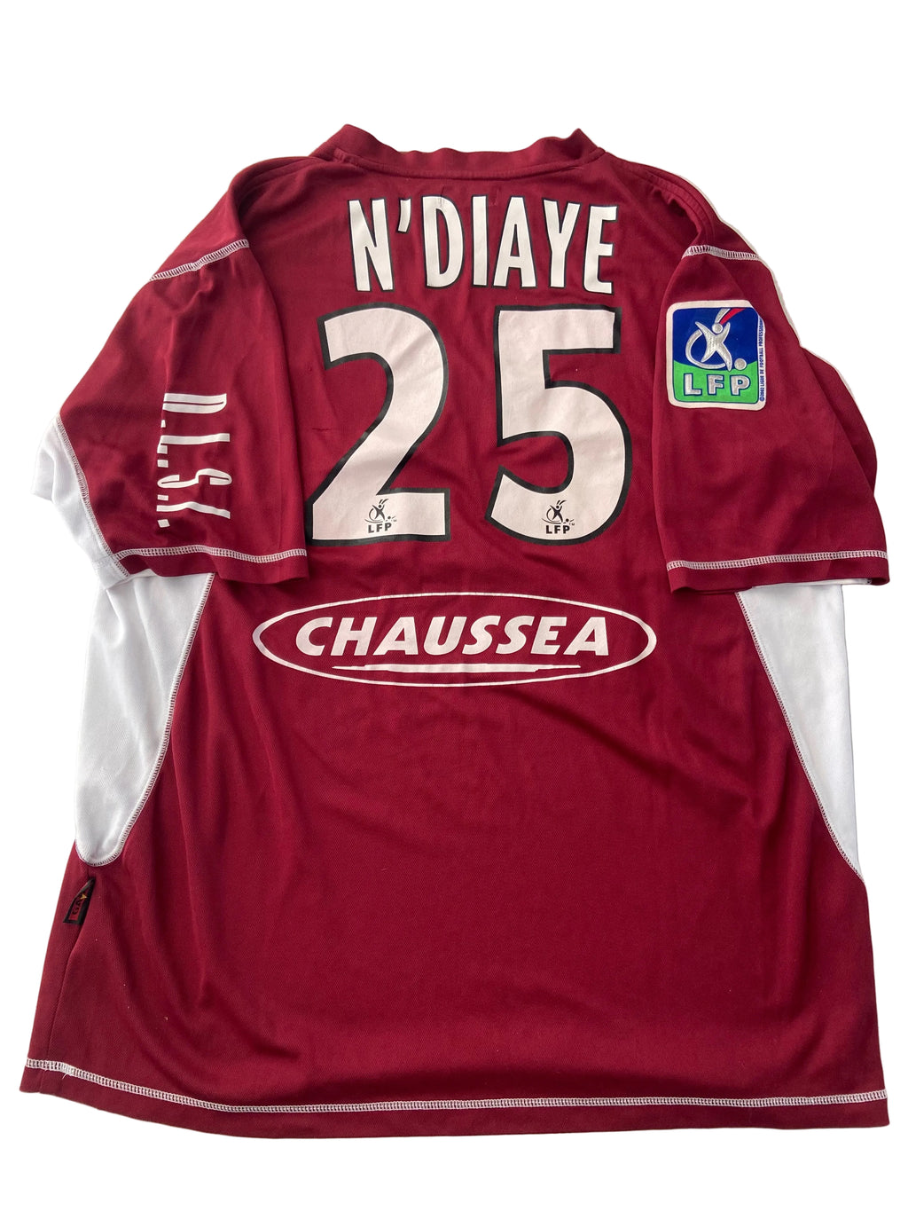 Maillot de foot KAPPA du FC METZ (porté N.25 N’DIAYE) saison 2007-08