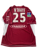 Maillot de foot KAPPA du FC METZ (porté N.25 N’DIAYE) saison 2007-08