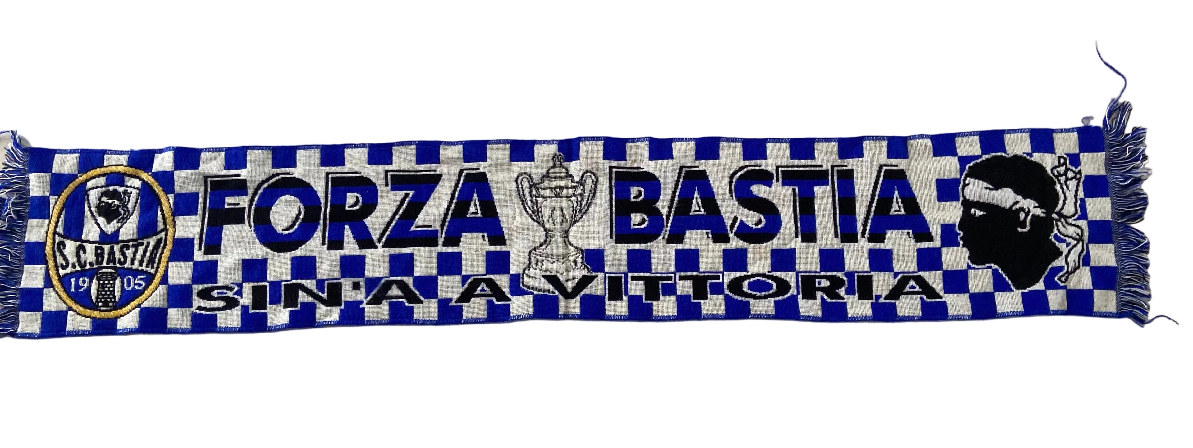 Echarpe de foot du SC BASTIA Scarf Supporter
