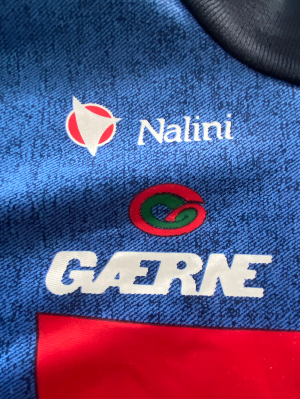 Veste de Vélo Cyclisme - NALINI équipe Carrera Jeans - Pantani Era - année 94 COLLECTOR