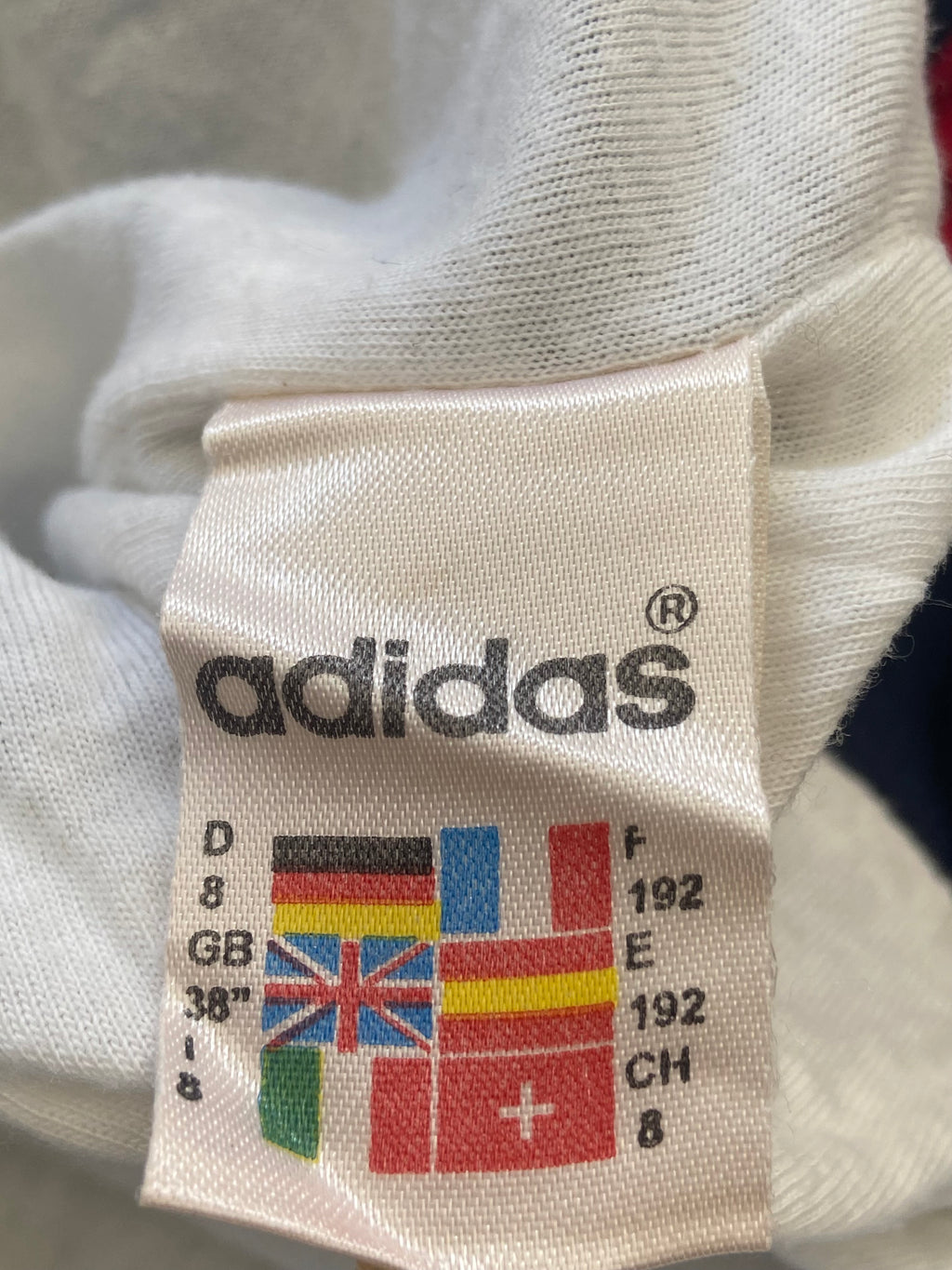Veste de survêtement ADIDAS de l’équipe de FRANCE saison 1998-99