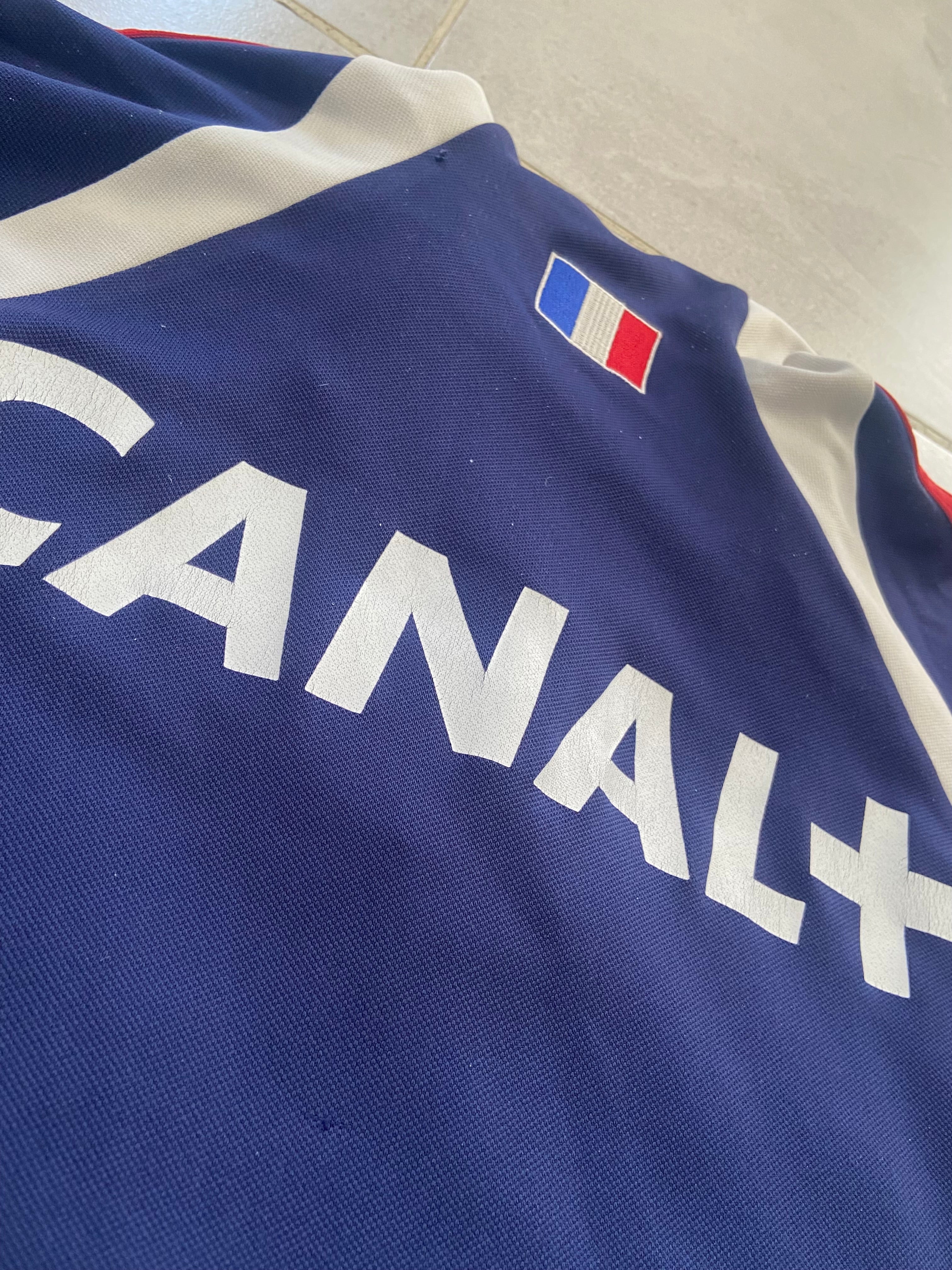 Survêtement échauffement complet ADIDAS de l’équipe de FRANCE année 2003-04