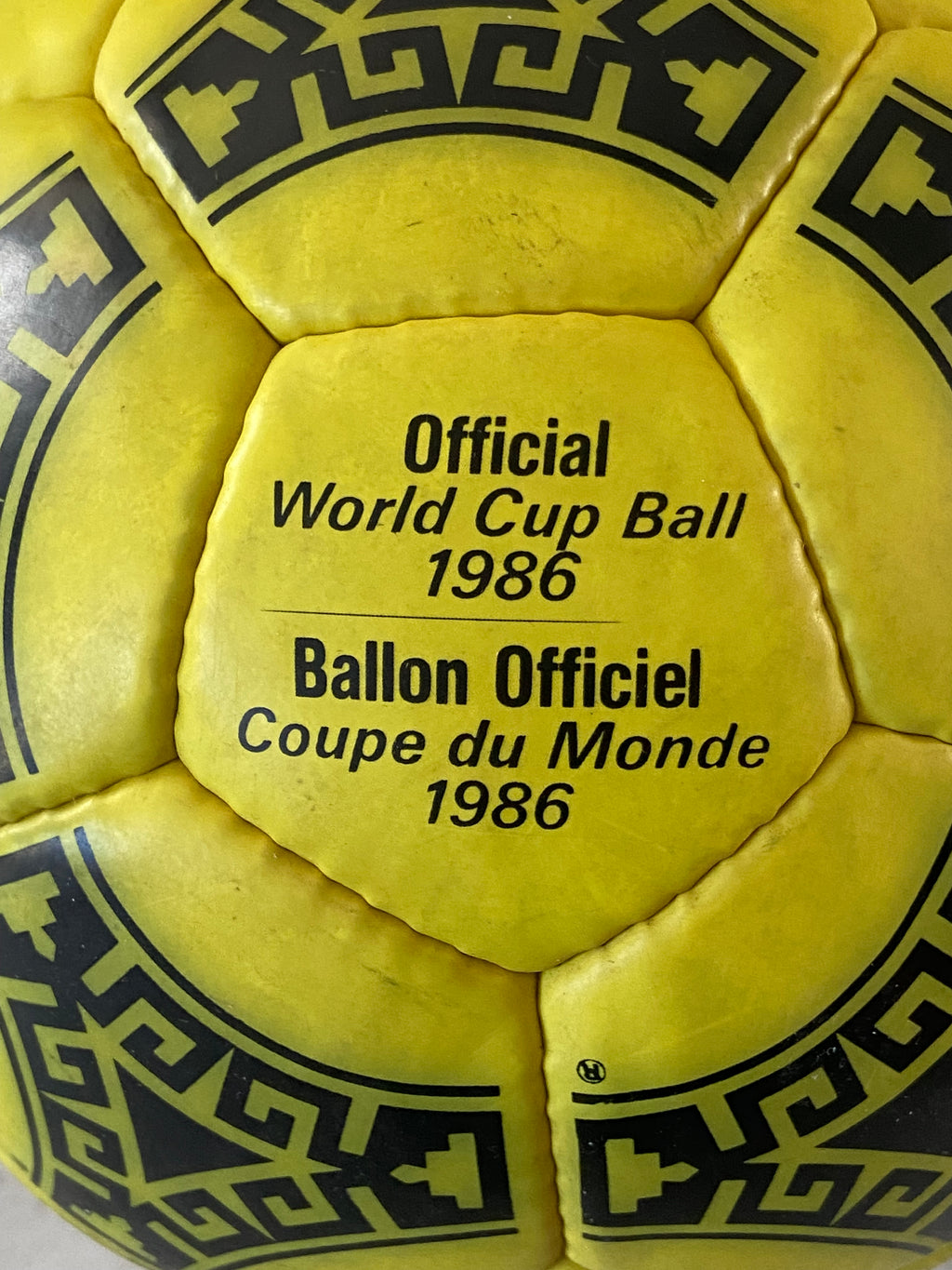 Ballon de foot ADIDAS MEXICO 1986 officiel d’époque COLLECTOR