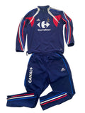 Survêtement échauffement complet ADIDAS de l’équipe de FRANCE année 2003-04