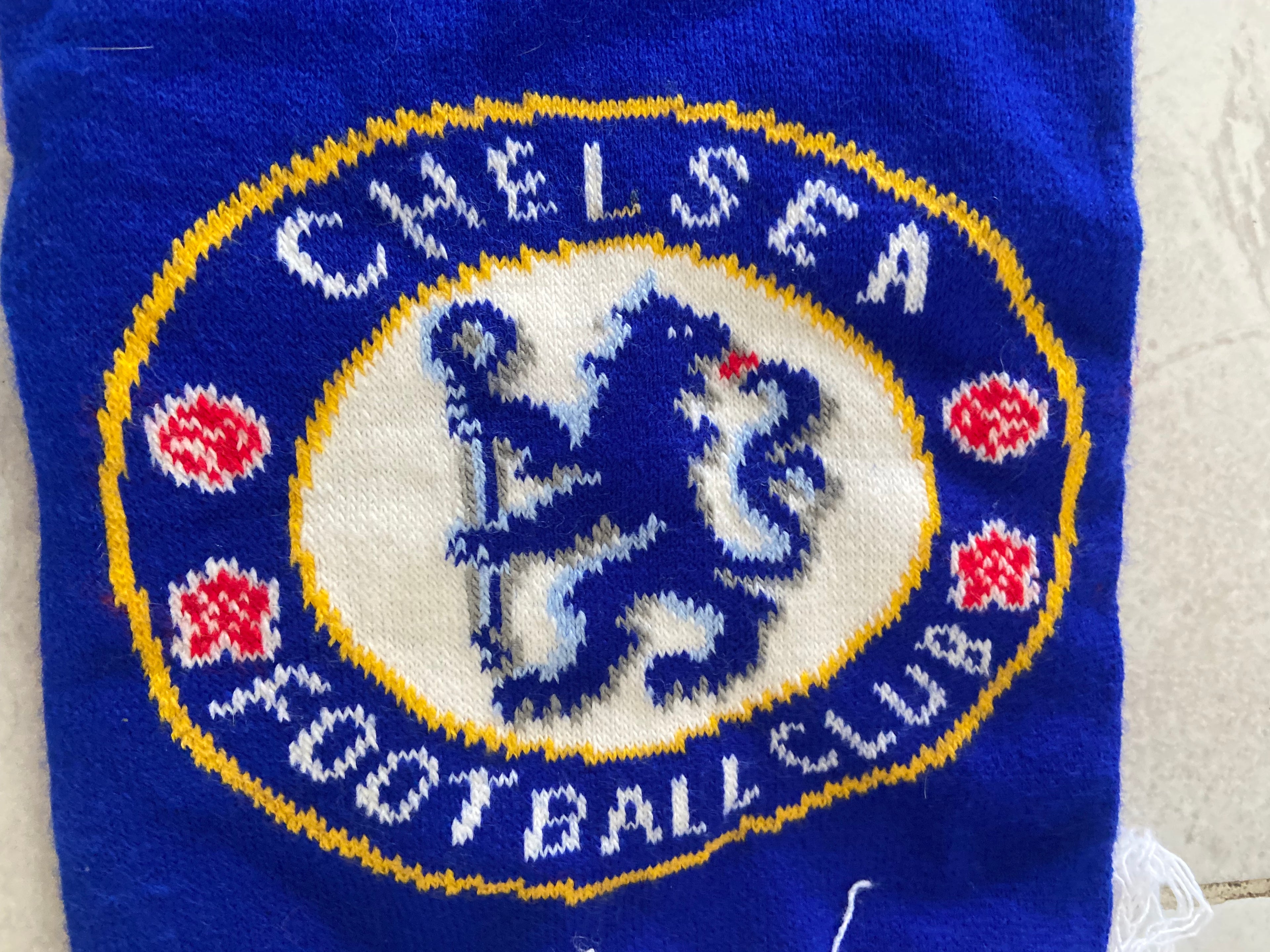 Echarpe de foot de LYON OL féminine Ligue des Champions 2019 contre CHELSEA Scarf Supporter