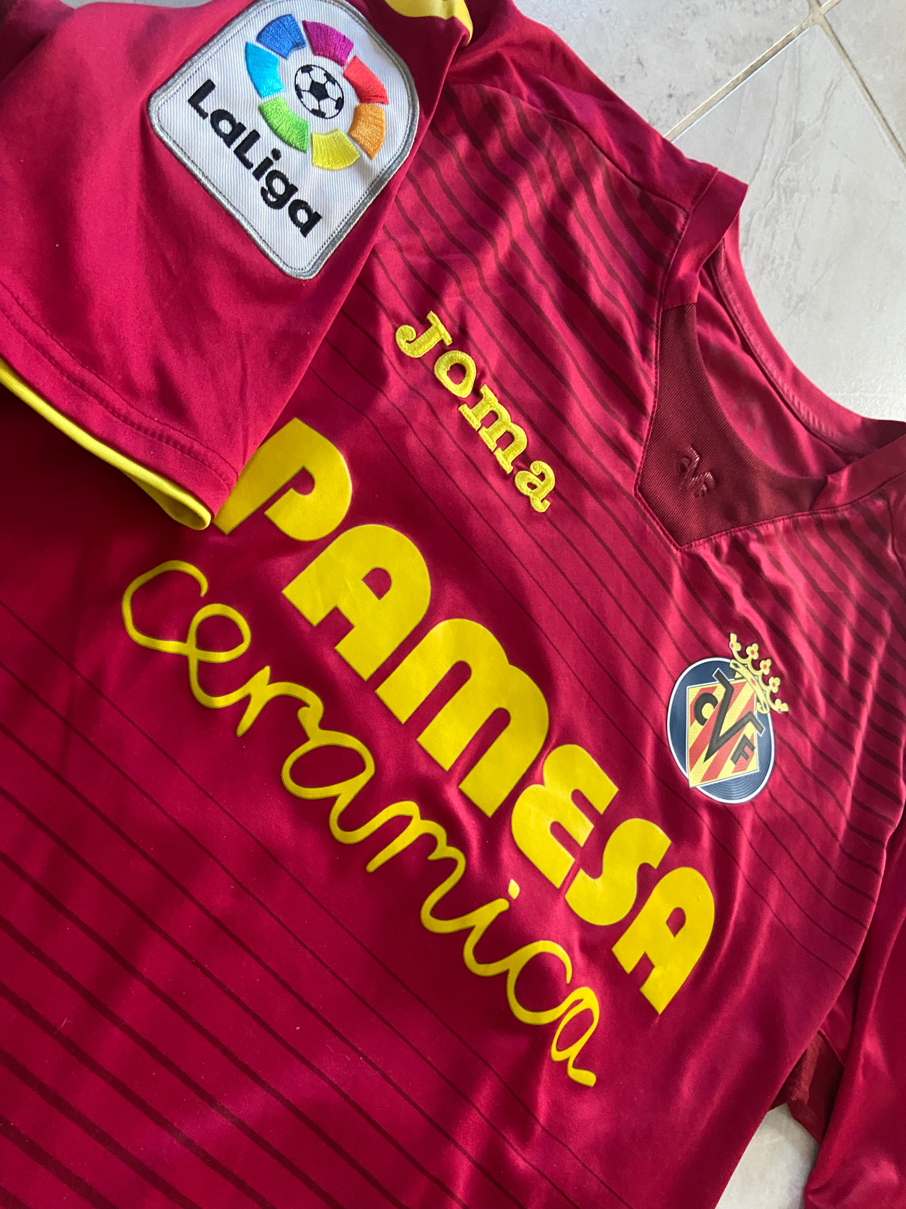 Maillot de foot JOMA de VILLAREAL CF (porté N.17 BAKAMBU) saison 2017-18