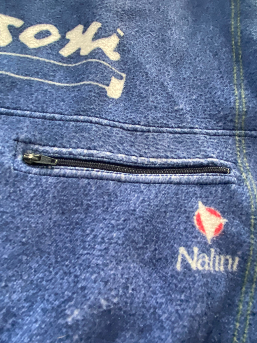 Veste de Vélo Cyclisme - NALINI équipe Carrera Jeans - Pantani Era - année 94 COLLECTOR