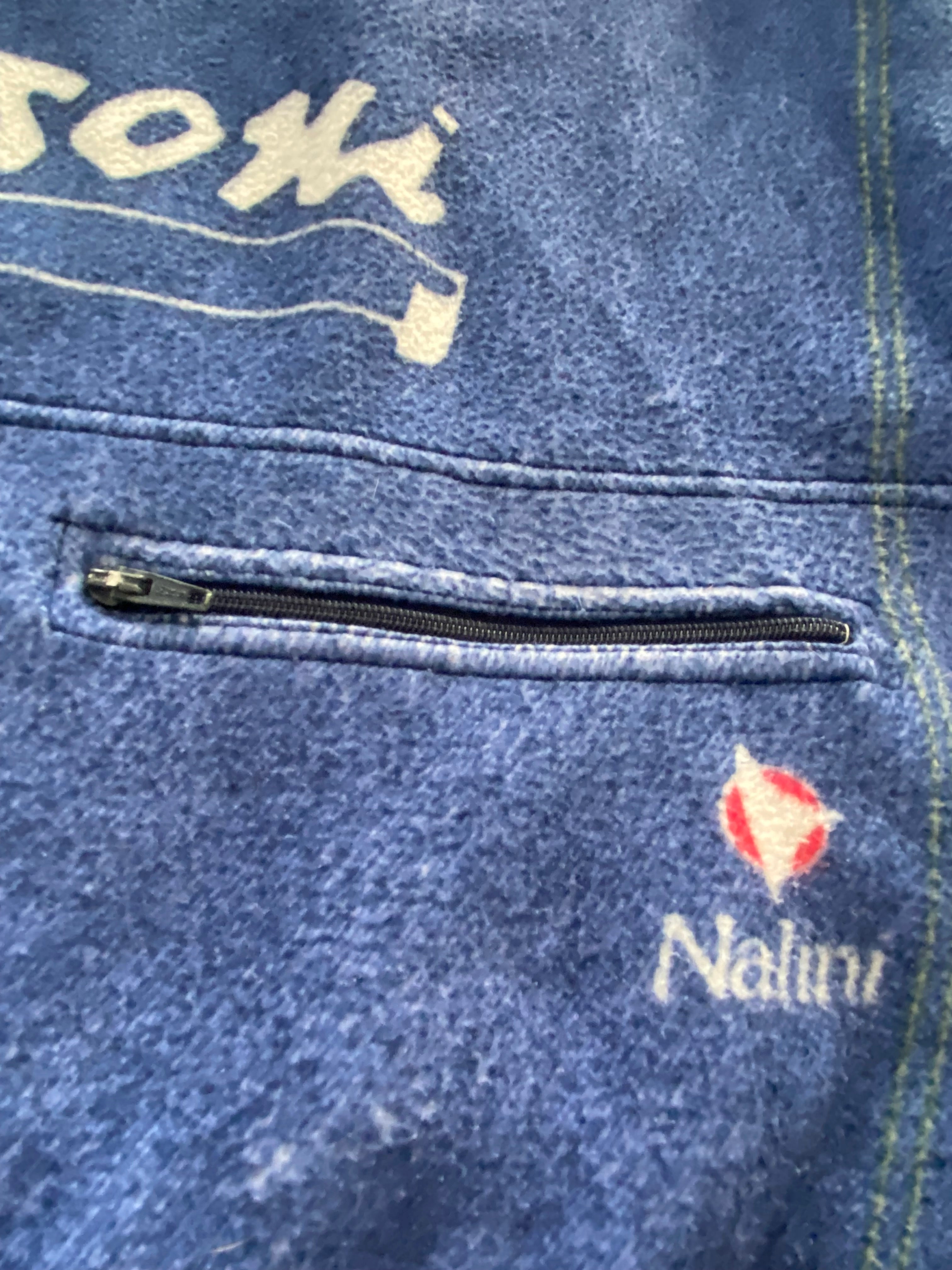 Veste de Vélo Cyclisme - NALINI équipe Carrera Jeans - Pantani Era - année 94 COLLECTOR