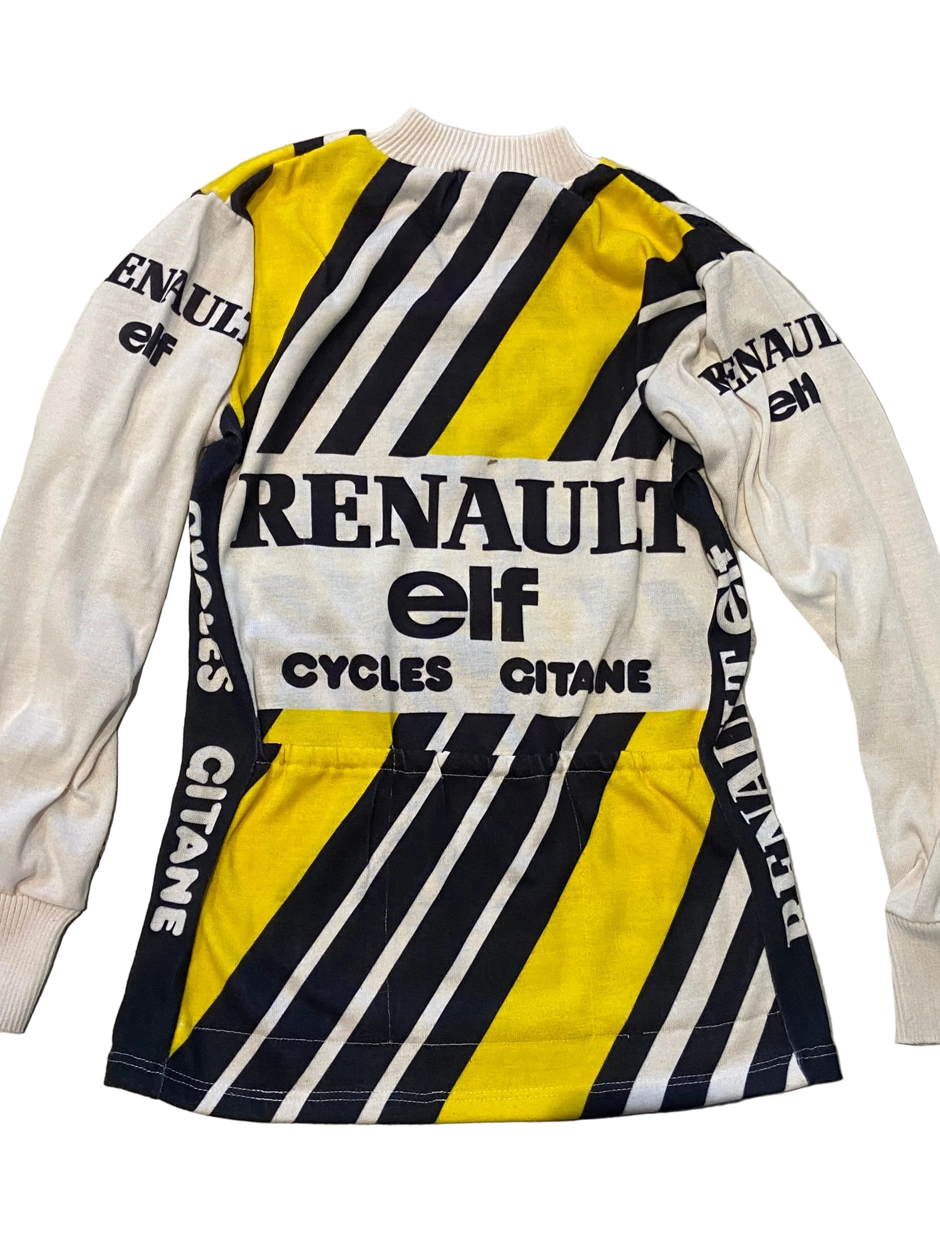 Maillot de cyclisme Renault-Elf-Gitane (HINAULT- FIGNON) saison 1981/82