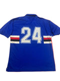 Maillot de foot de l’ UC Sampdoria (porté N.24 DIENG) saison 1998-99