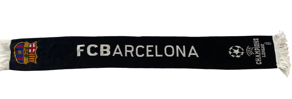 Echarpe de foot du FC BARCELONE Ligue des Champions Scarf Supporter